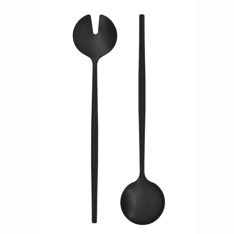 Black Salad Servers