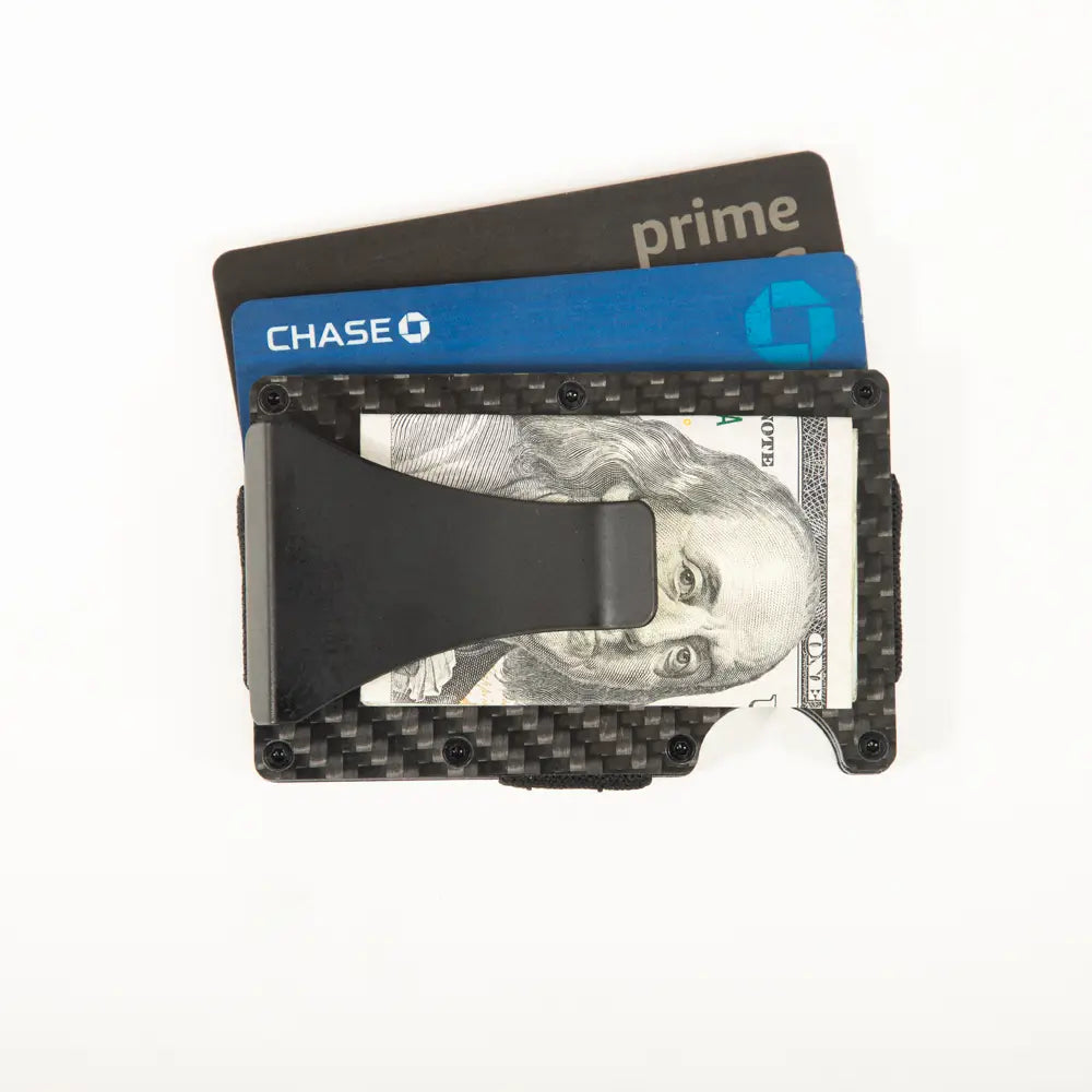 Portefeuille fin Maverick - Noir