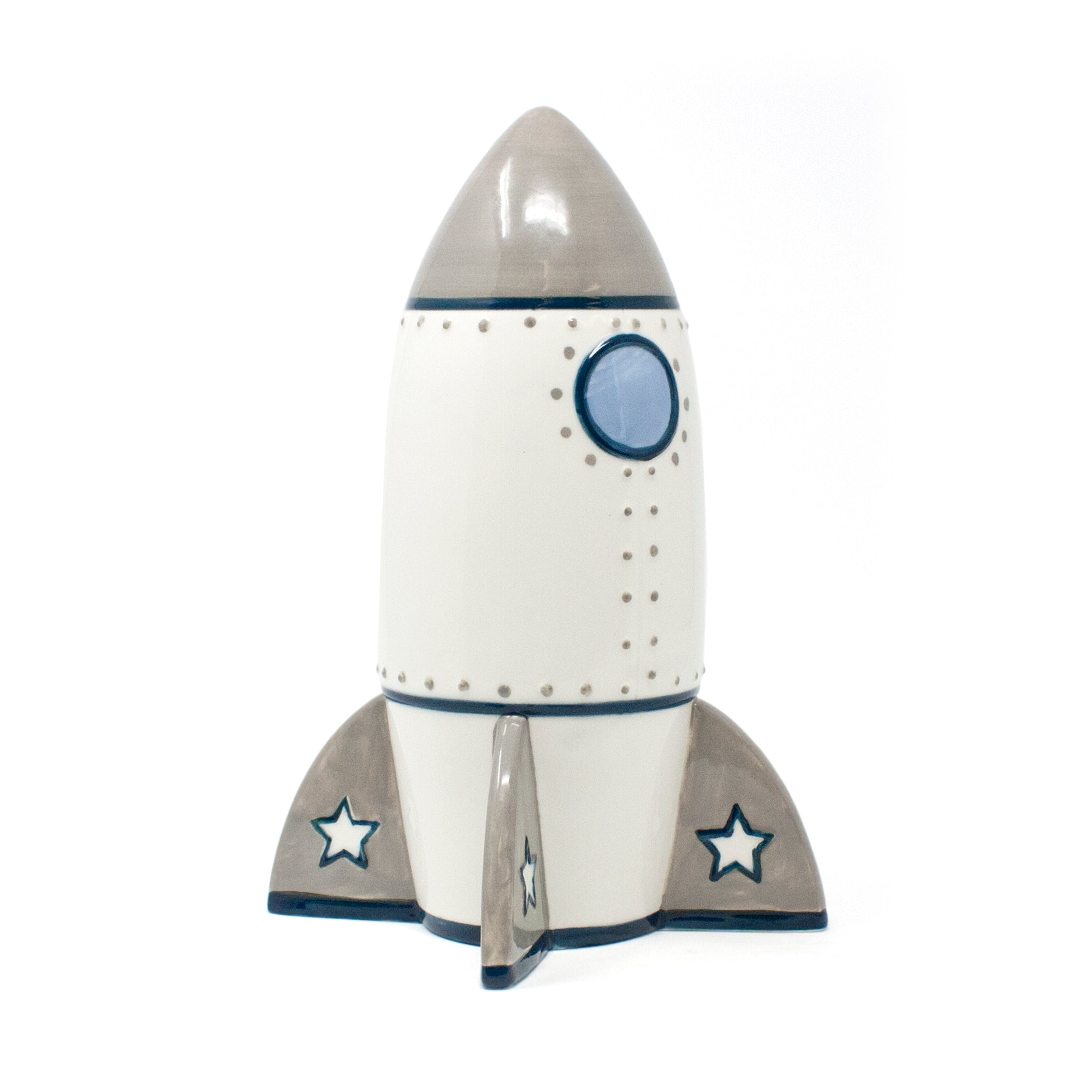 Personalized Bank Ceramic - Rocket