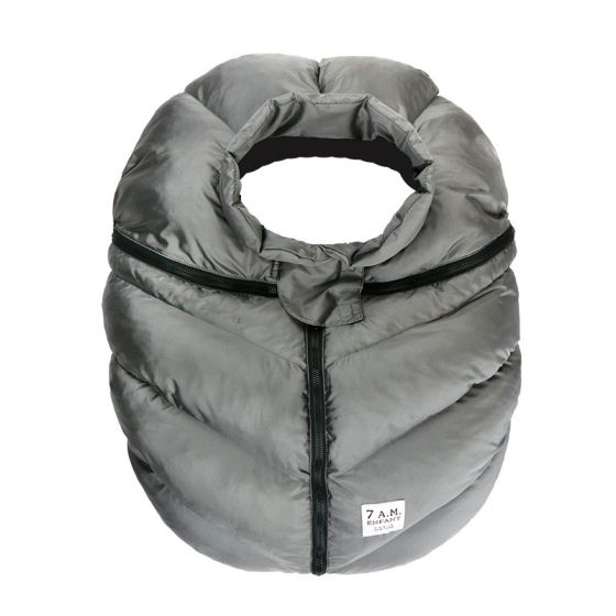 7AM Car Seat Cover Cocoon - Metallic Gray