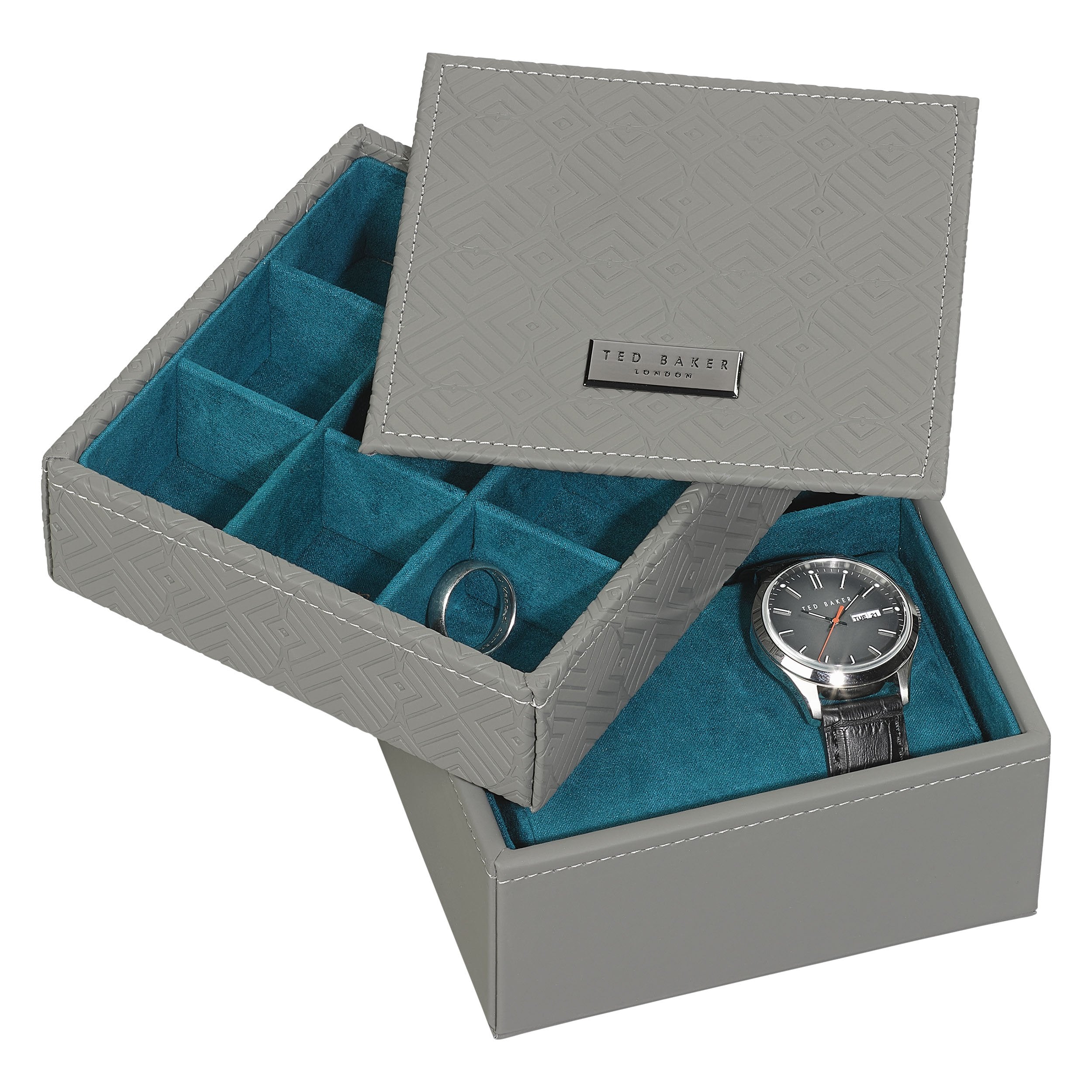 Boîte de rangement Lifecycle de Ted Baker Gris