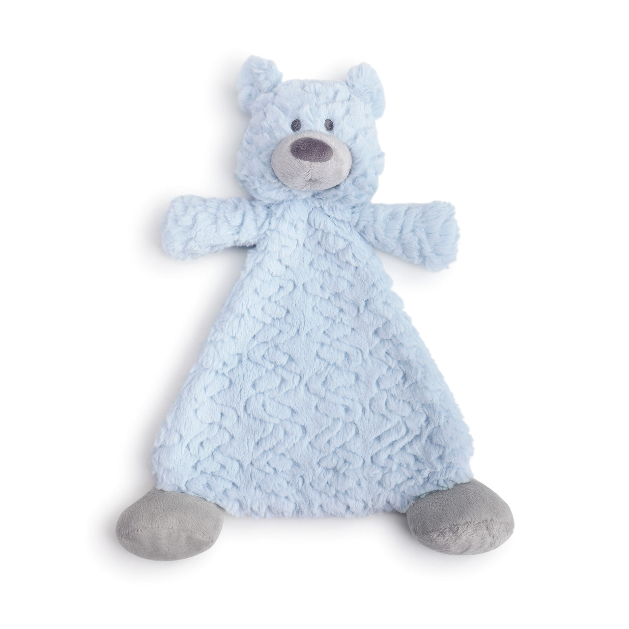 Blue bear rattle lovey