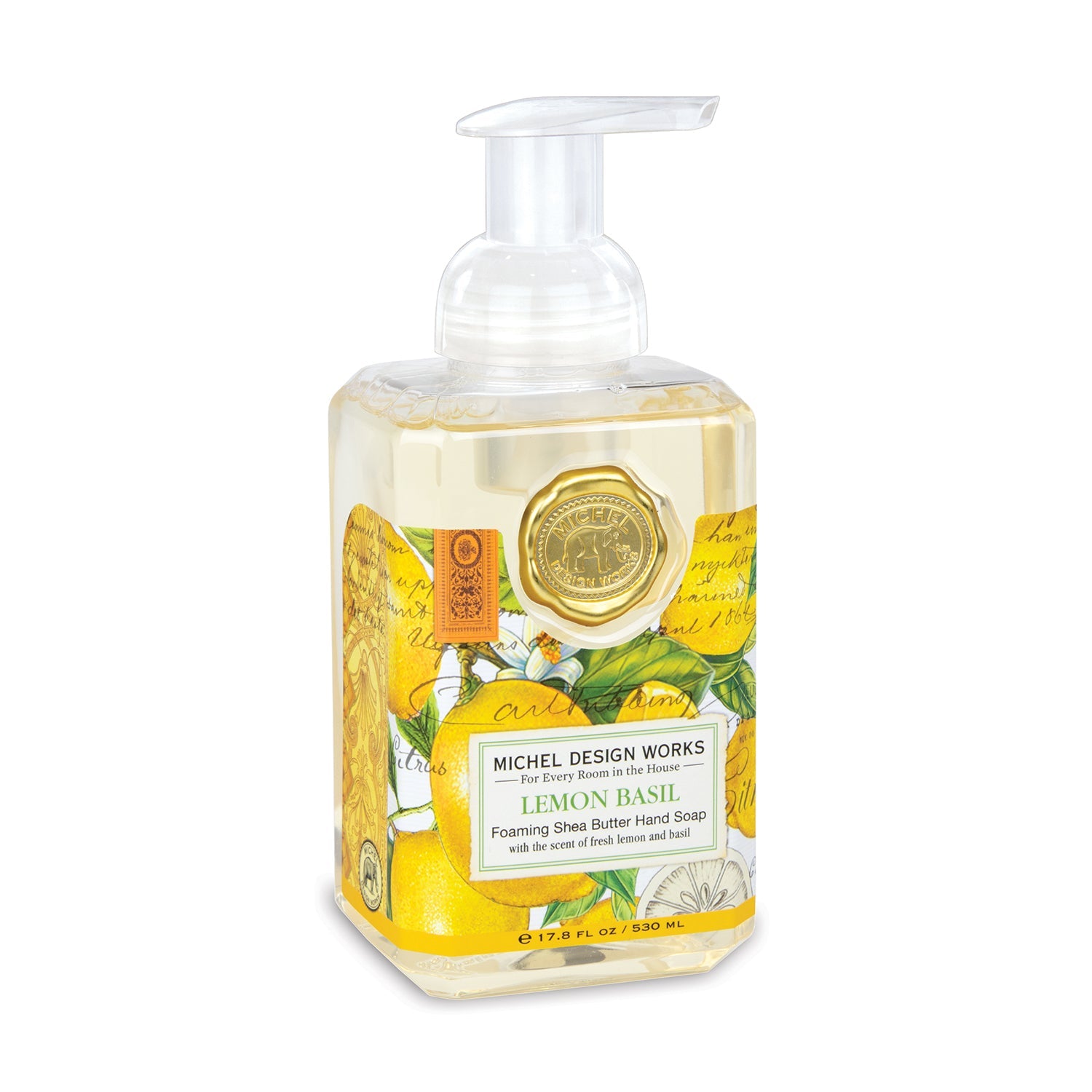 Michel Design- Lemon Basil Foaming Soap