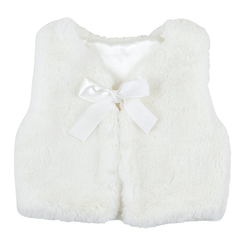Gilet - Fourrure Blanche