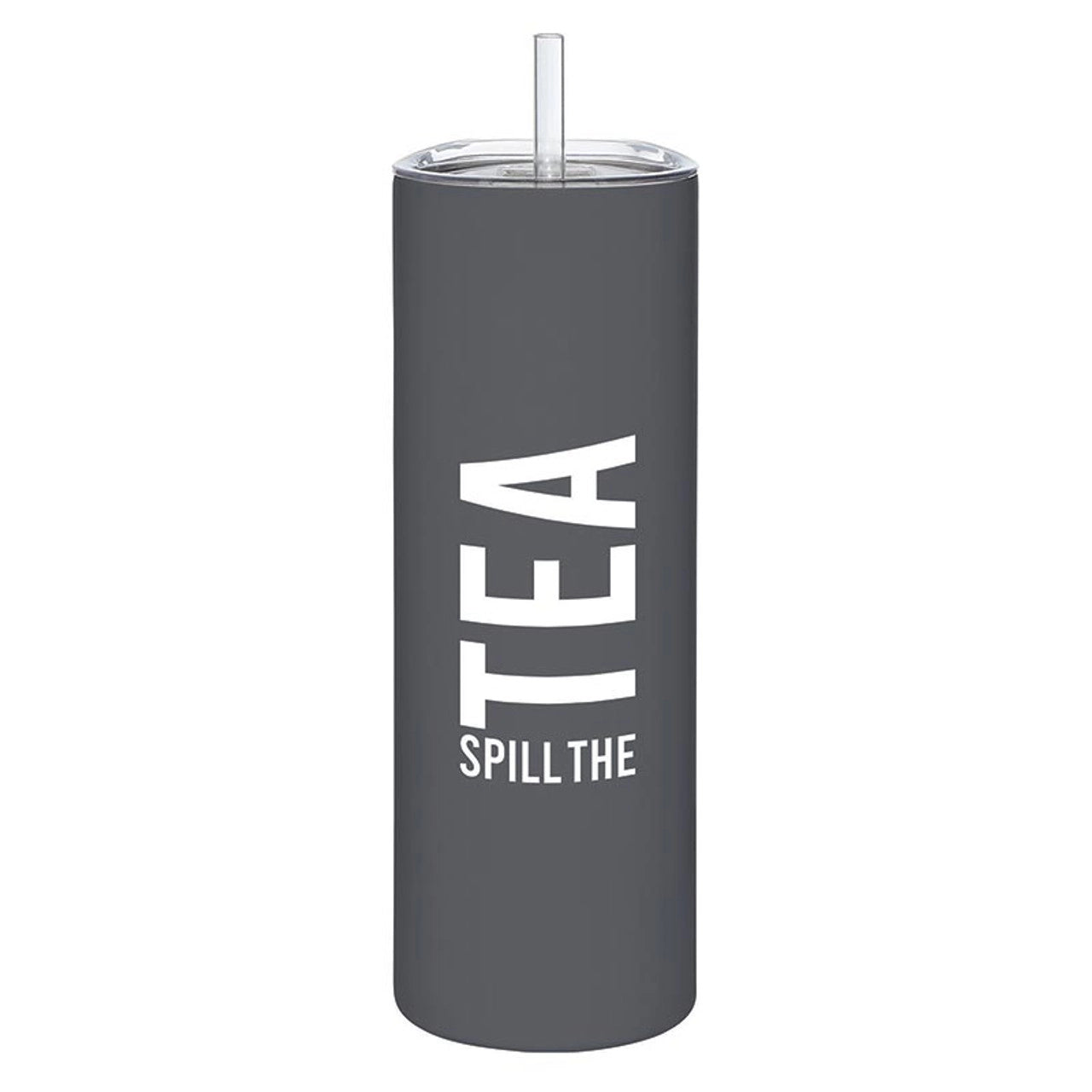 Gobelet avec paille – Renversez le thé