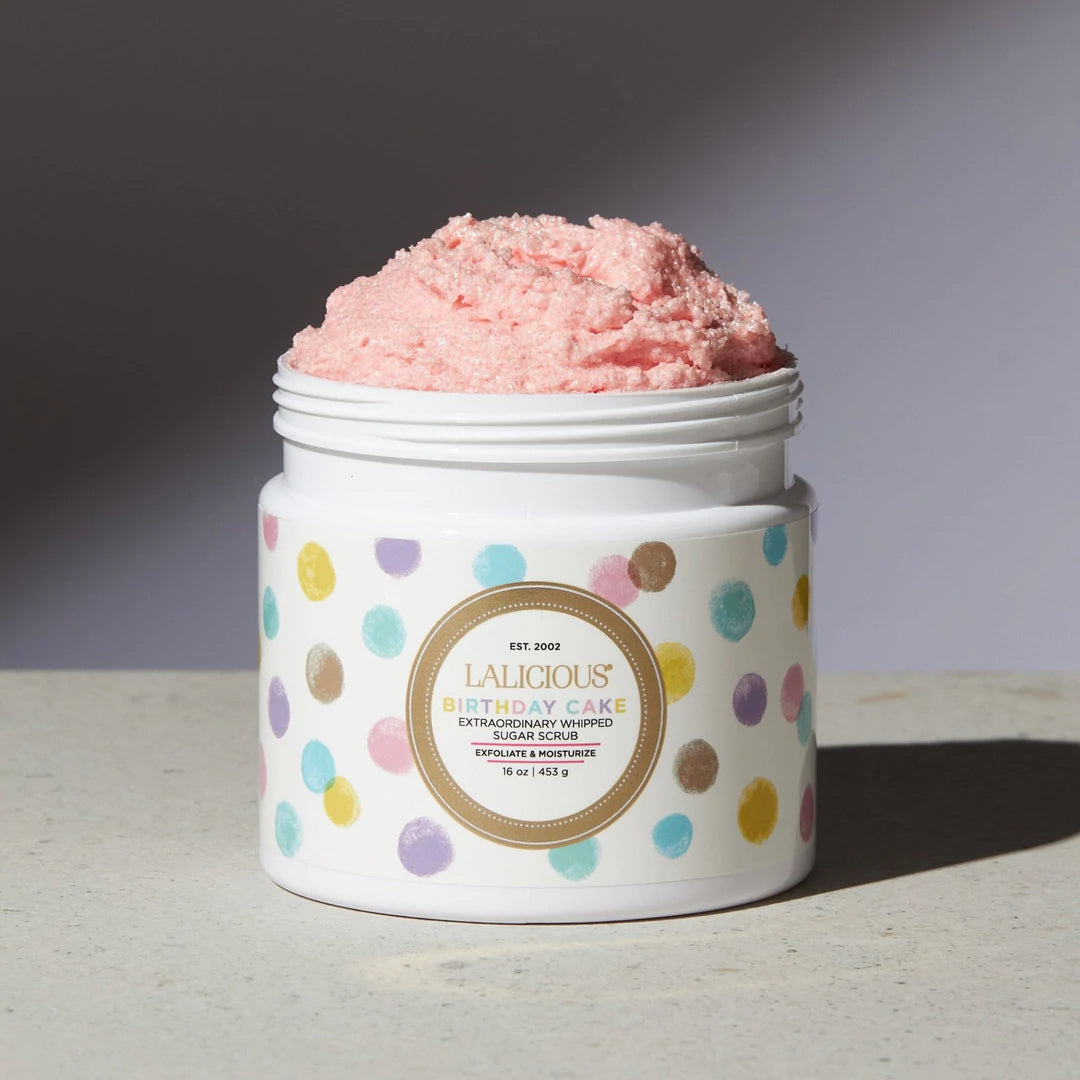 Lalicious- 16oz Birthday Cake Body Scrub