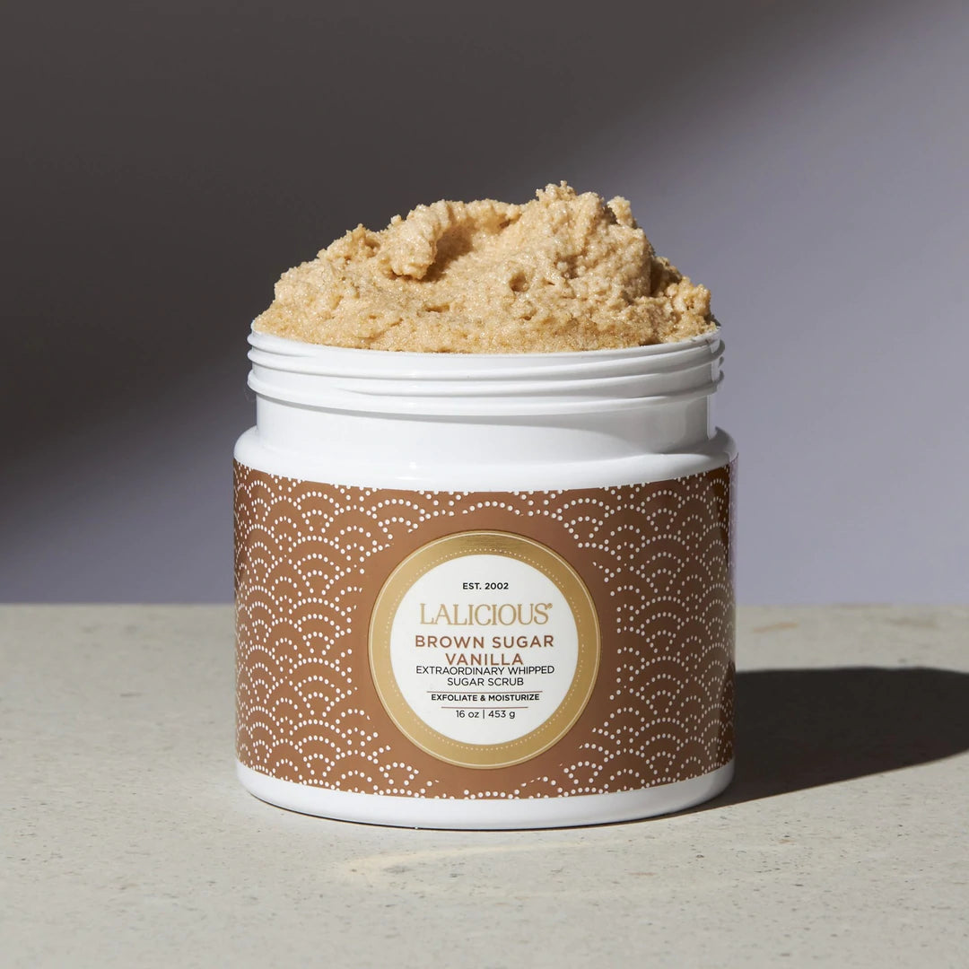 Lalicious- 16oz Brown Sugar Vanilla Body Scrub
