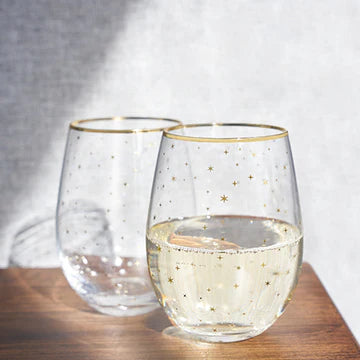 Ensemble de verres à vin : Starlight sans pied