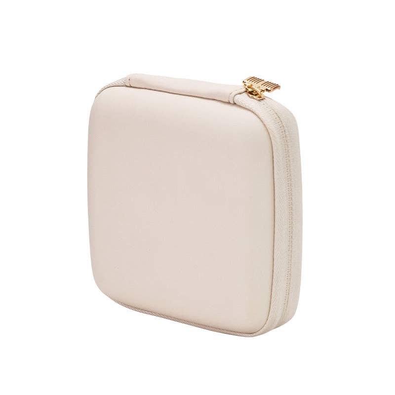Minimalist Jewelry Box - white