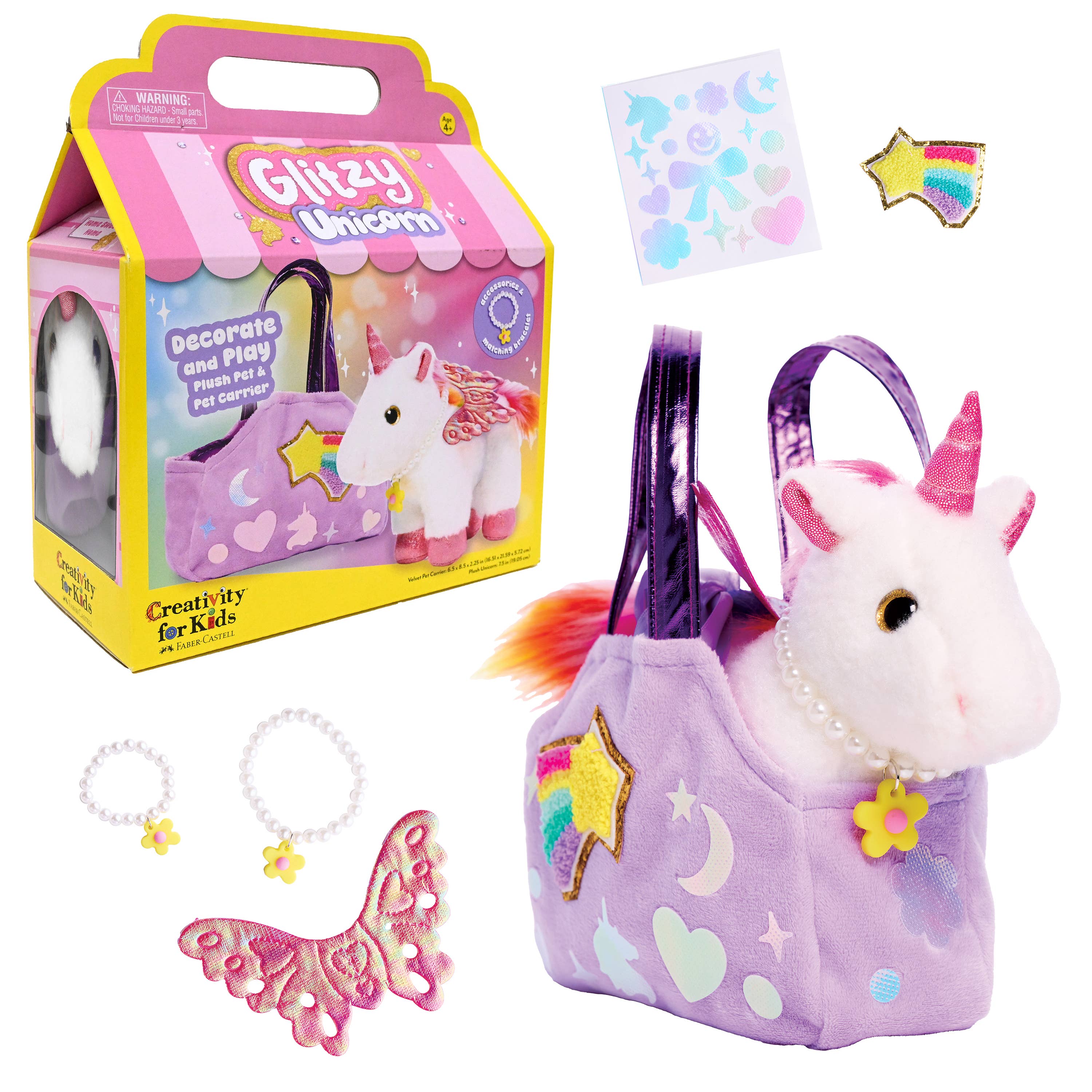 Decorate a Glitzy Unicorn DIY Craft Kit