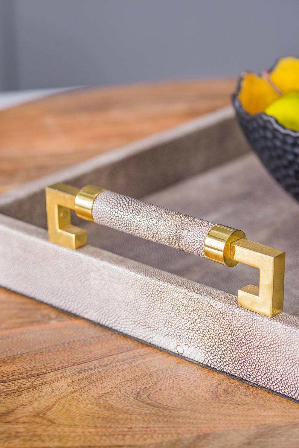 Decorative grey Tray
