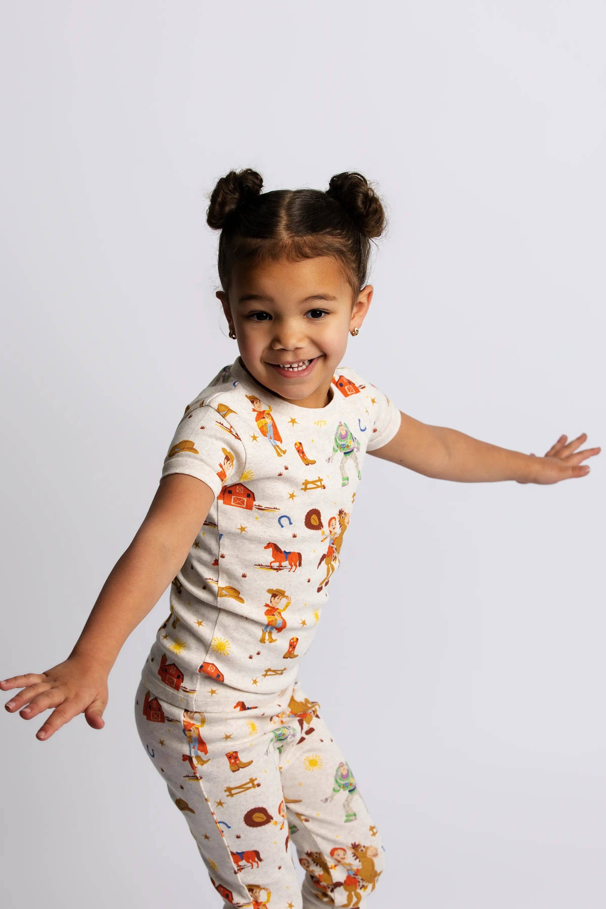 Short Sleeve Two-Piece Pajama Toy Story Western Friends