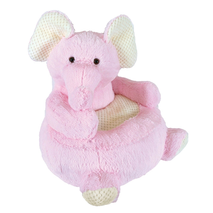 Personalized Plush Chair Elephant Pink