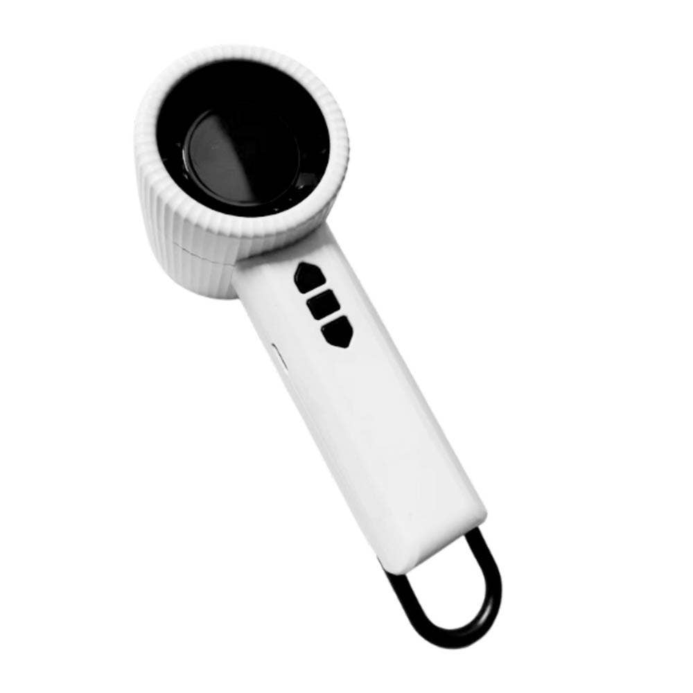 Adjustable Handheld Mini Fan: White