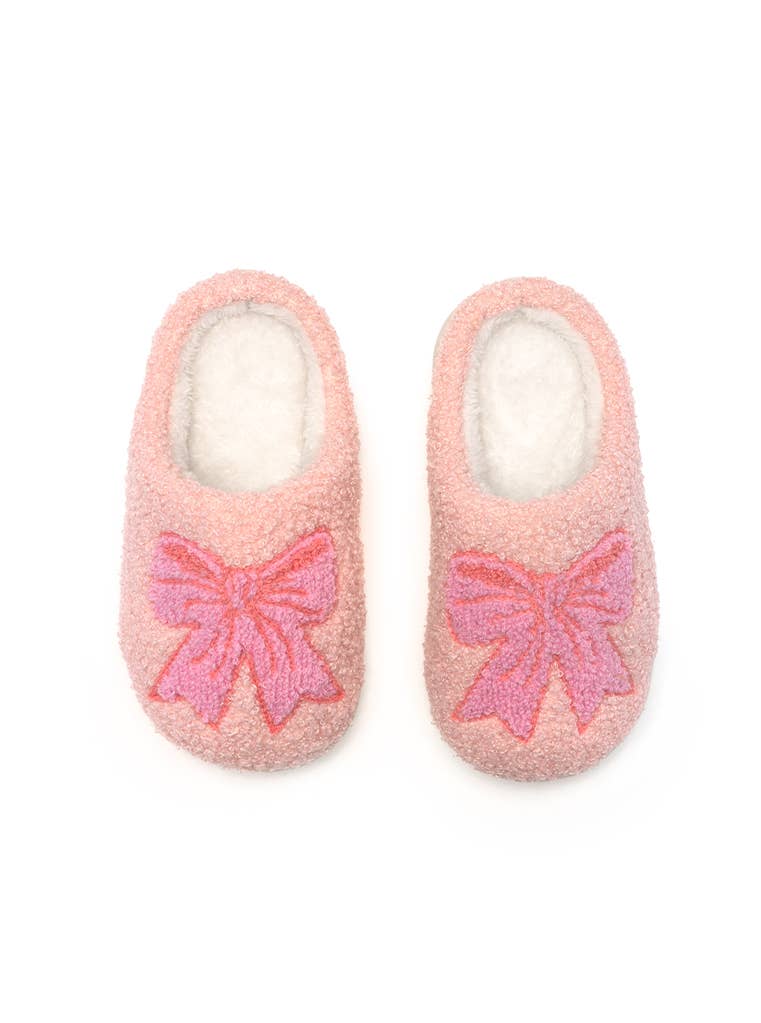 Kids Slippers - Pretty Bows