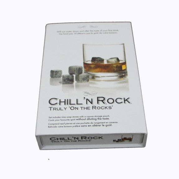 Chill 'N Rock Whiskey Stones- Set of 9