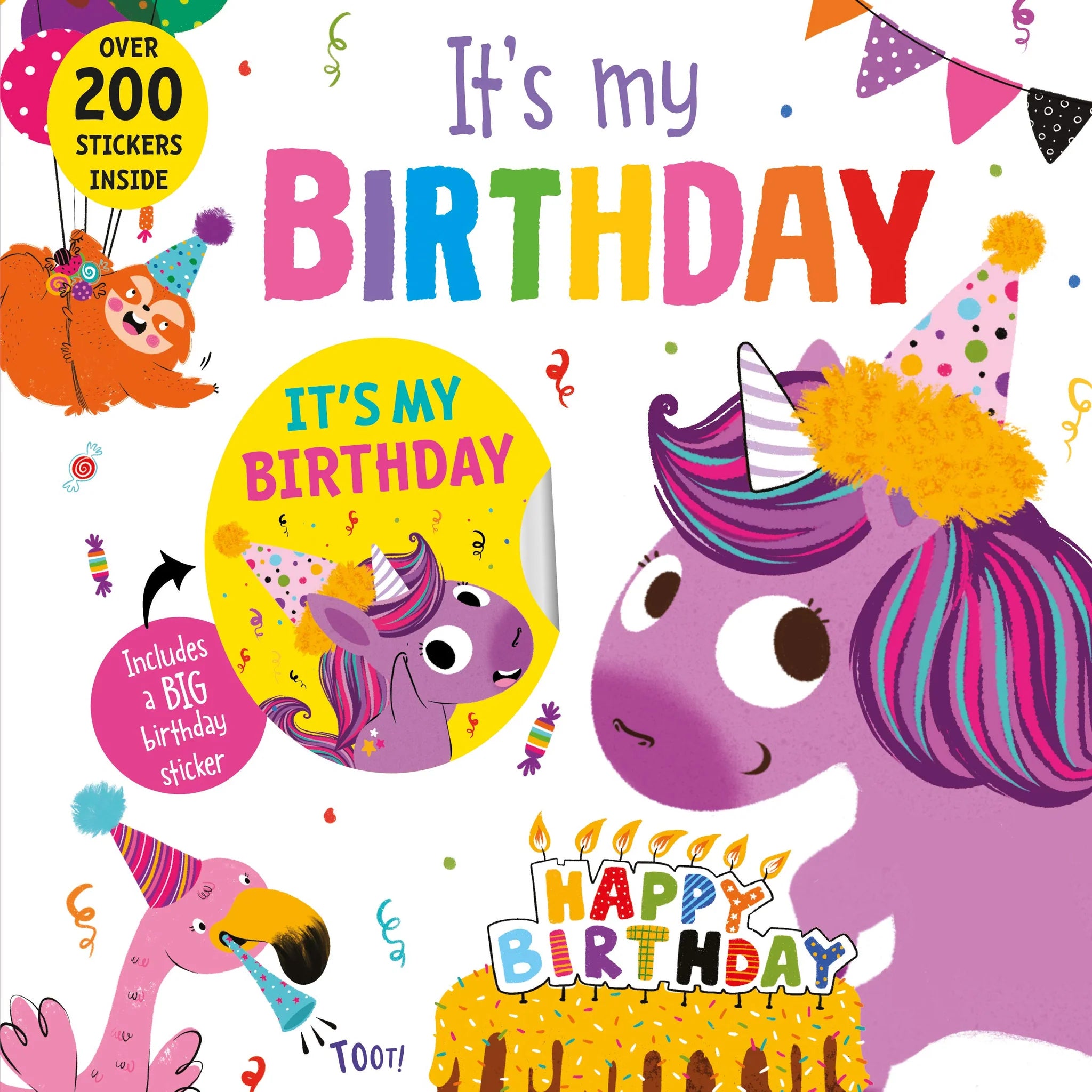 It's My Birthday Unicorn Book