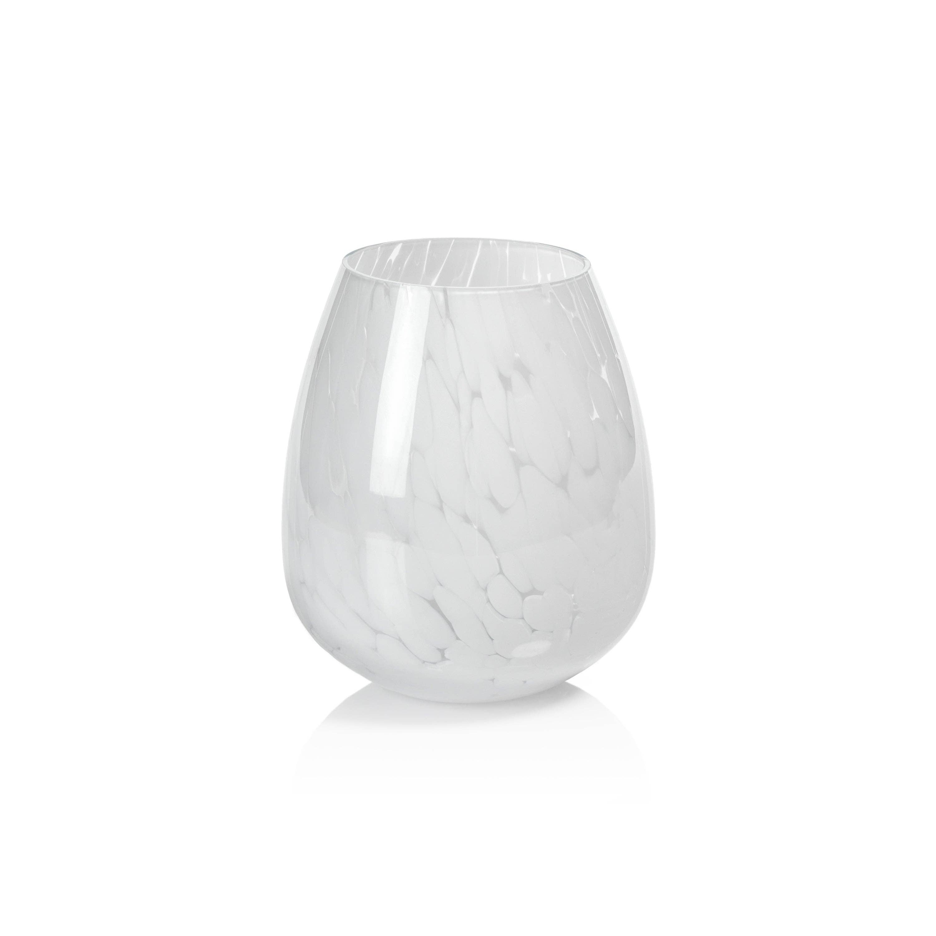 Liguria Confetti Glass Vase - small
