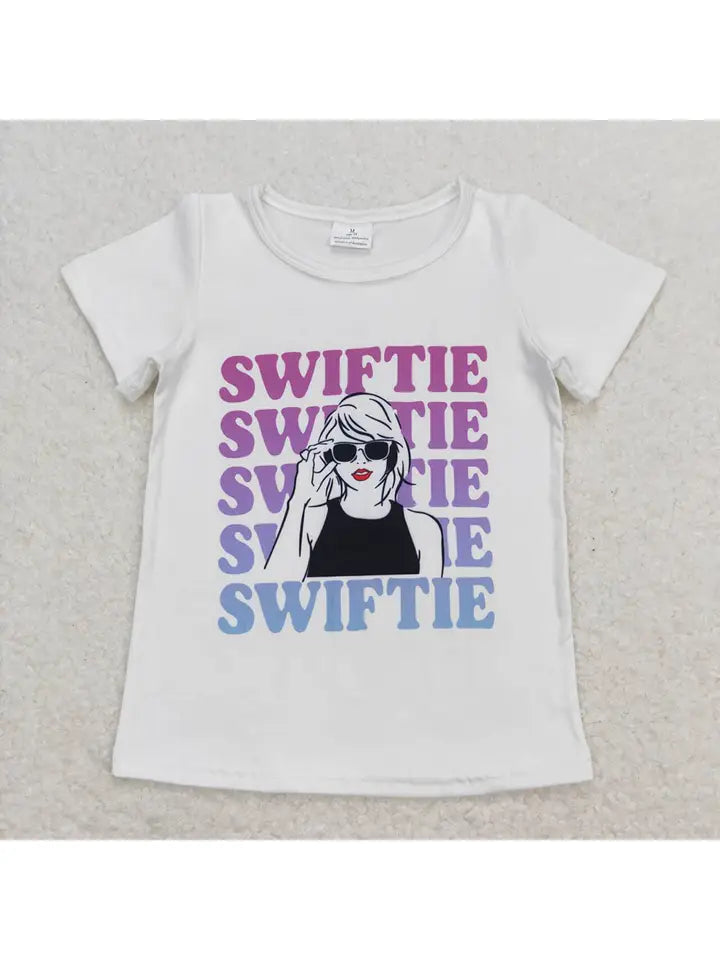 Tween White Taylor Swift T-shirt