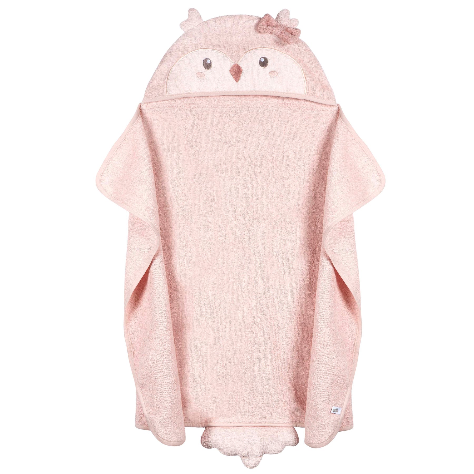 Baby Hooded Towel- Pink