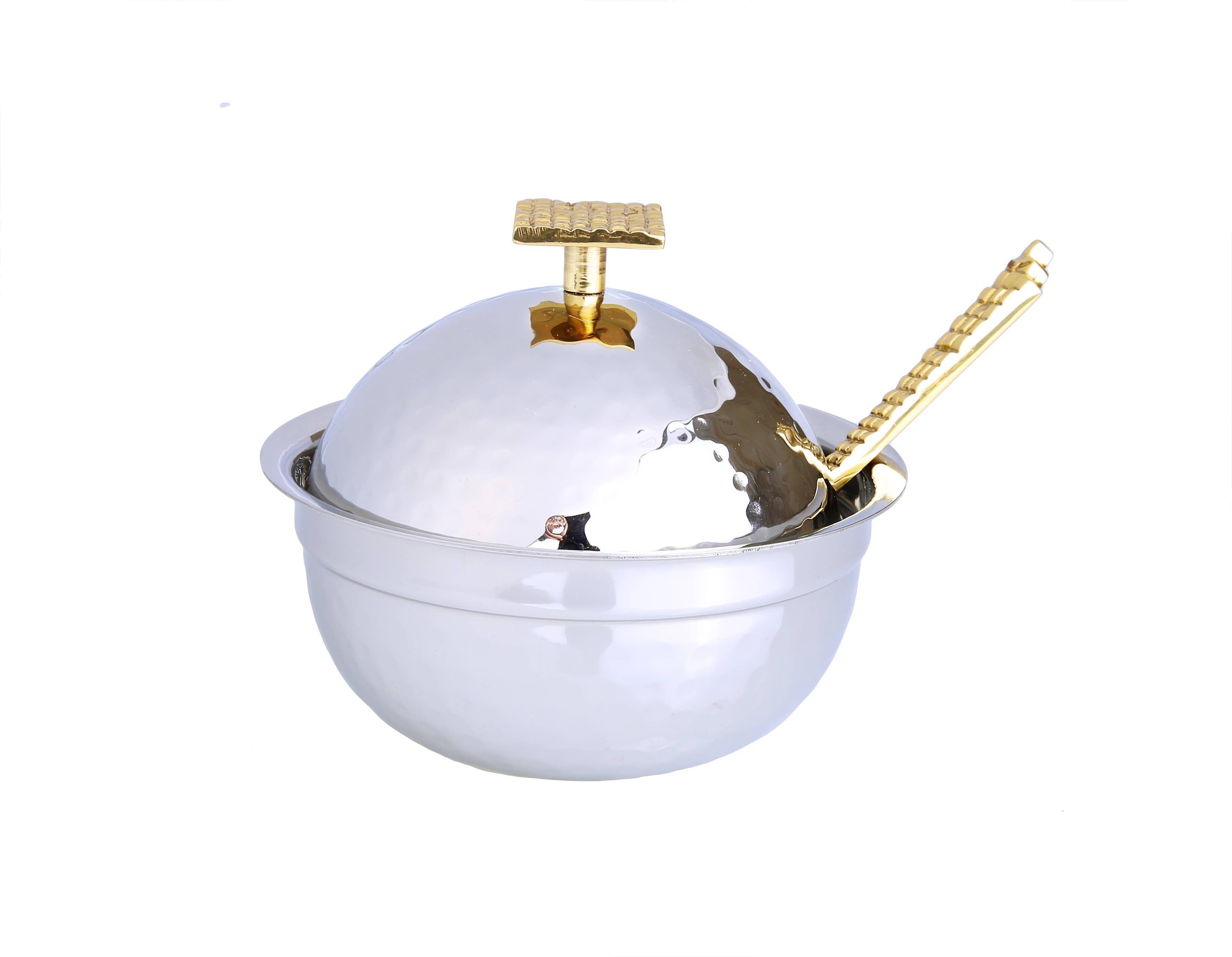 Honey Dish - Gold/ Nickel