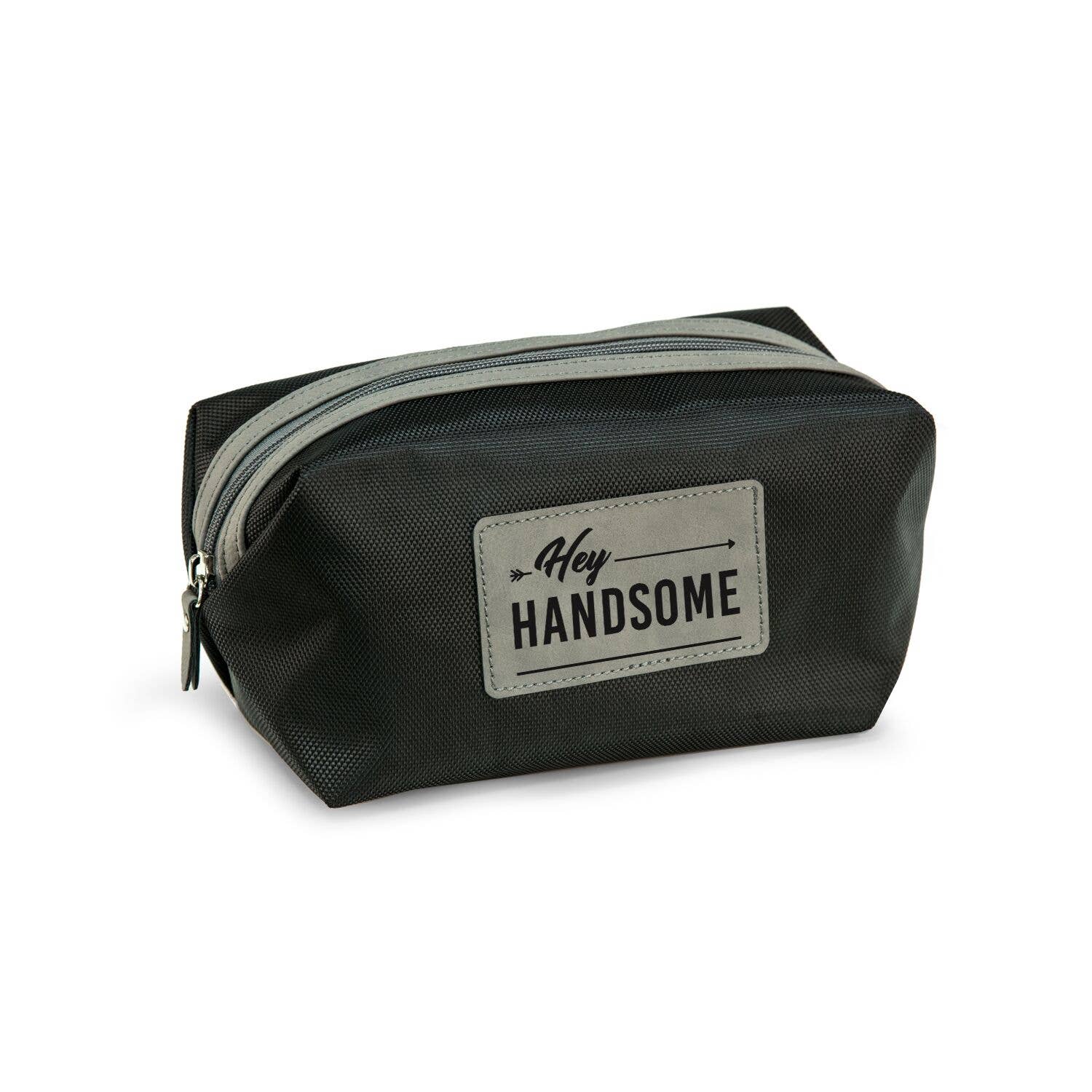 Hey Handsome Dopp Kit - Grey