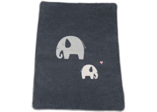 Personalized Blanket  – Elephants