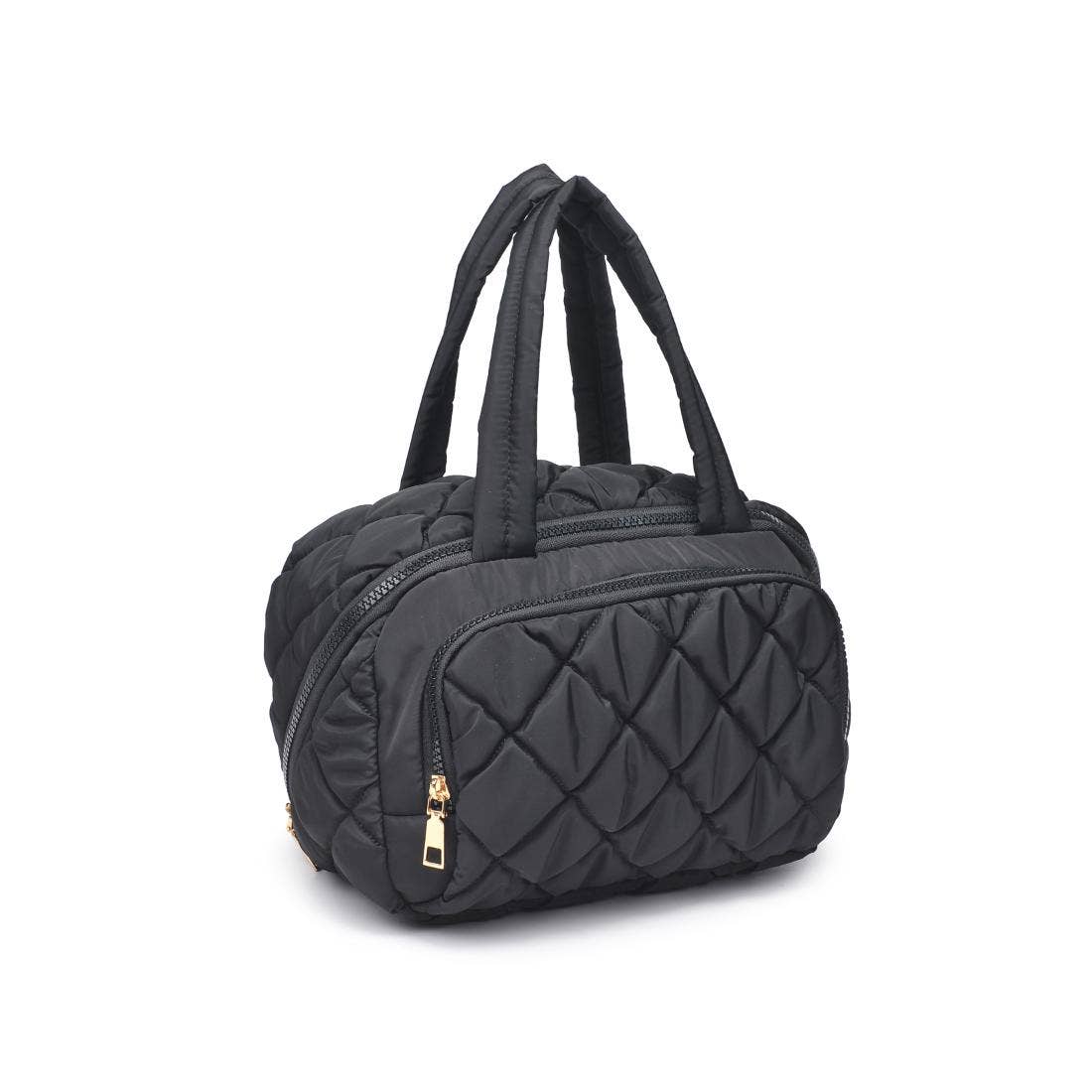 Pack Pretty, Stay Ready Travel cosmetic Organizer - black
