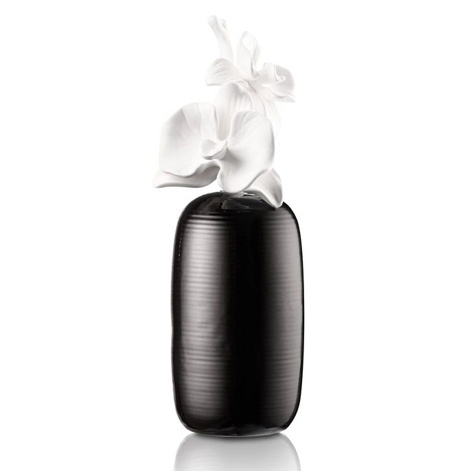 The Fluted Floral Scent Diffuser Black