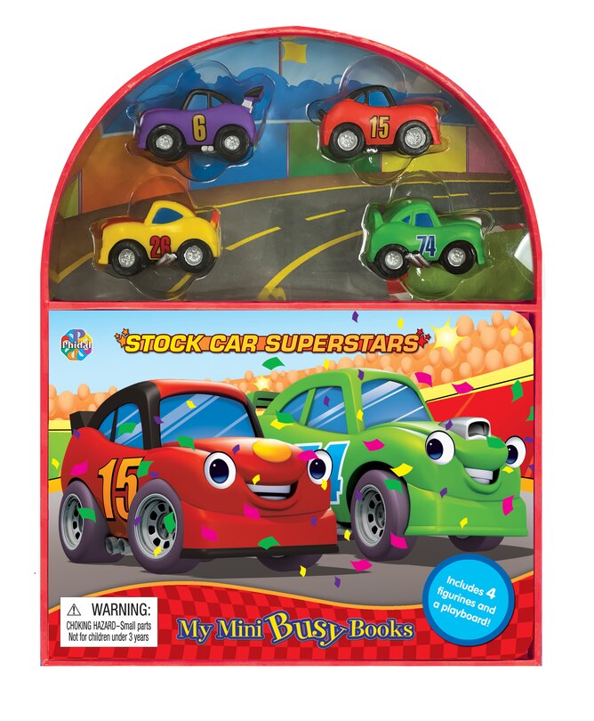RACE CARS MINI BUSY BOOK: RACE CARS