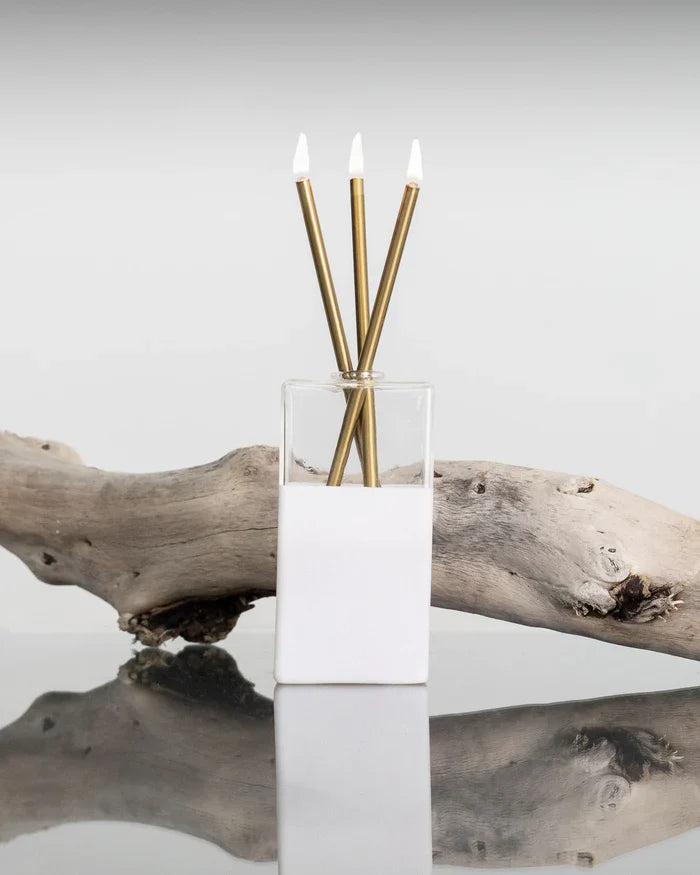 Rectangular Everlasting Candle Set