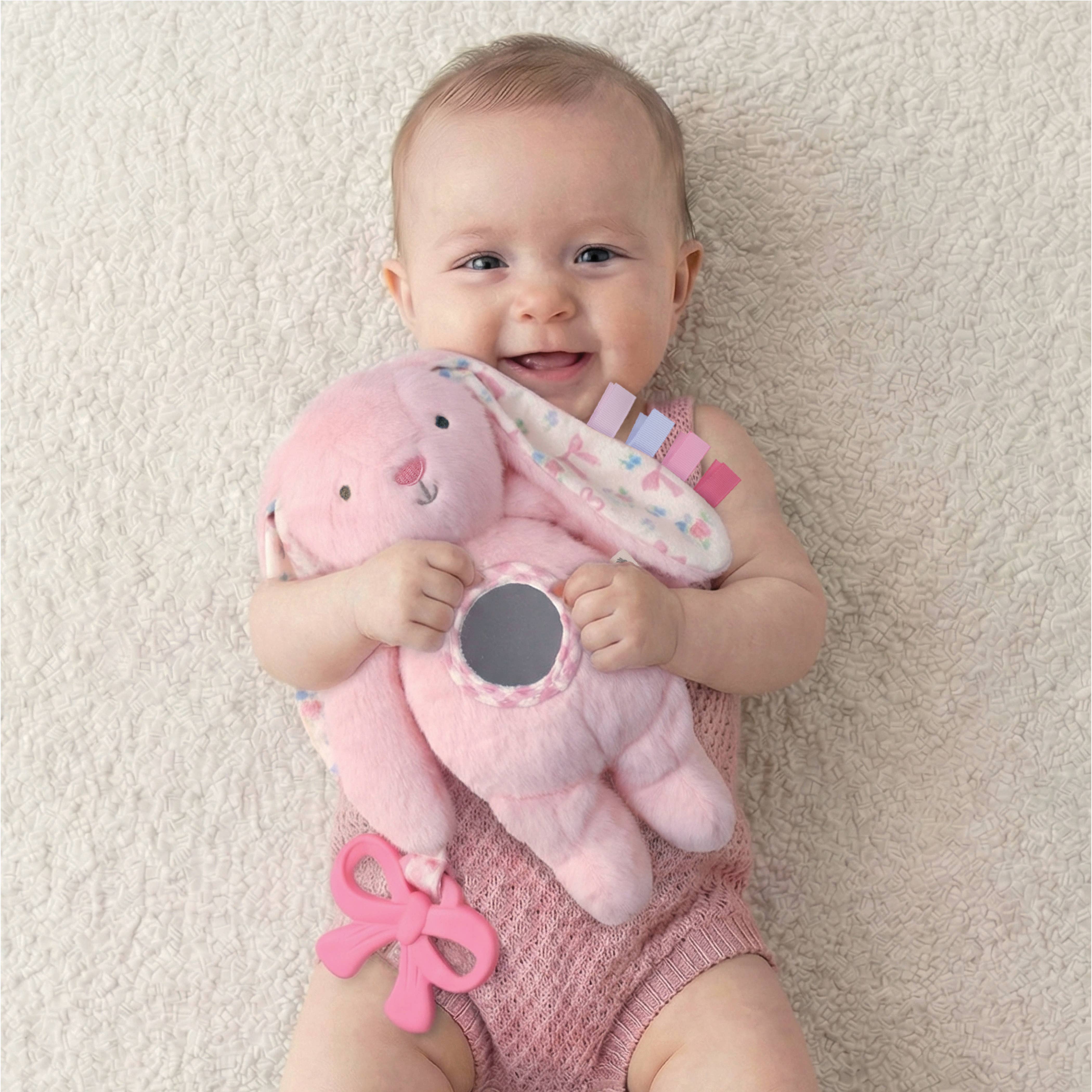 Bitzy Traveler pink Bunny