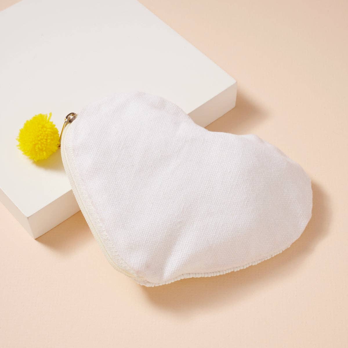 Heart-Shaped Pouch Multi-Colored