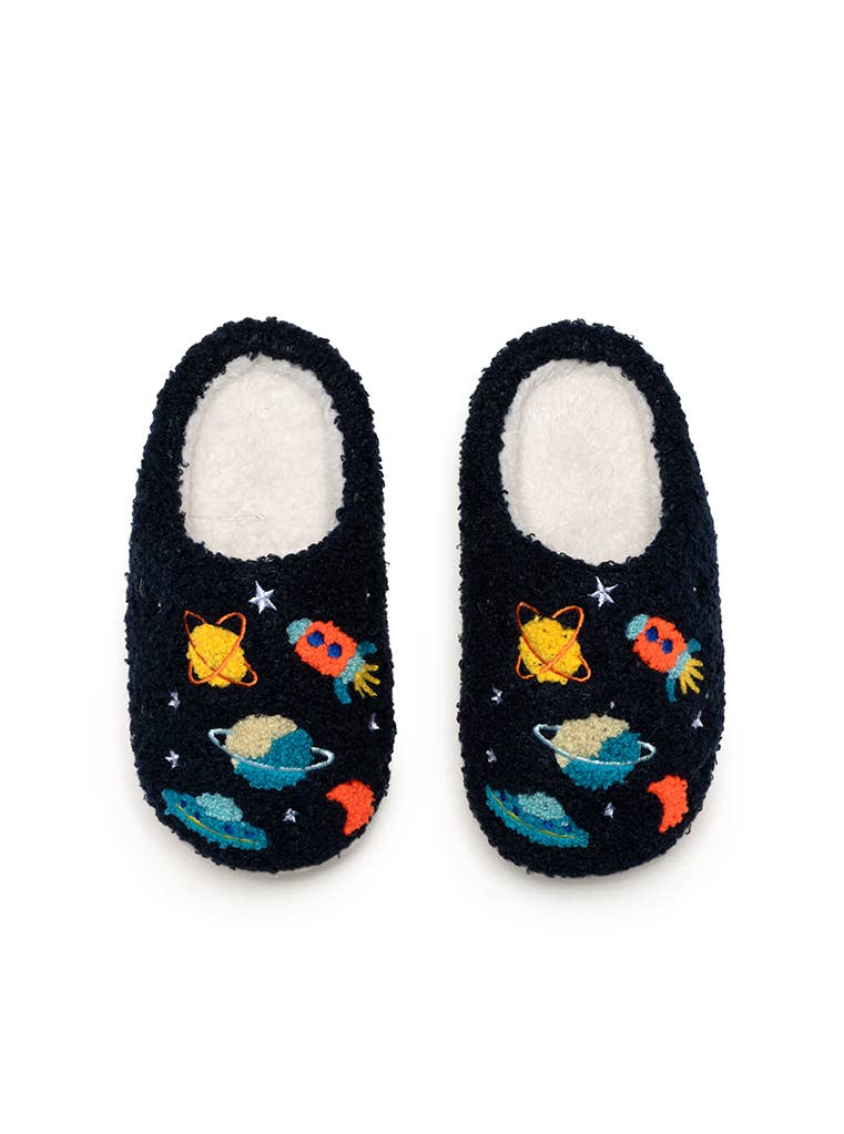 Kids Slippers - Outer Space