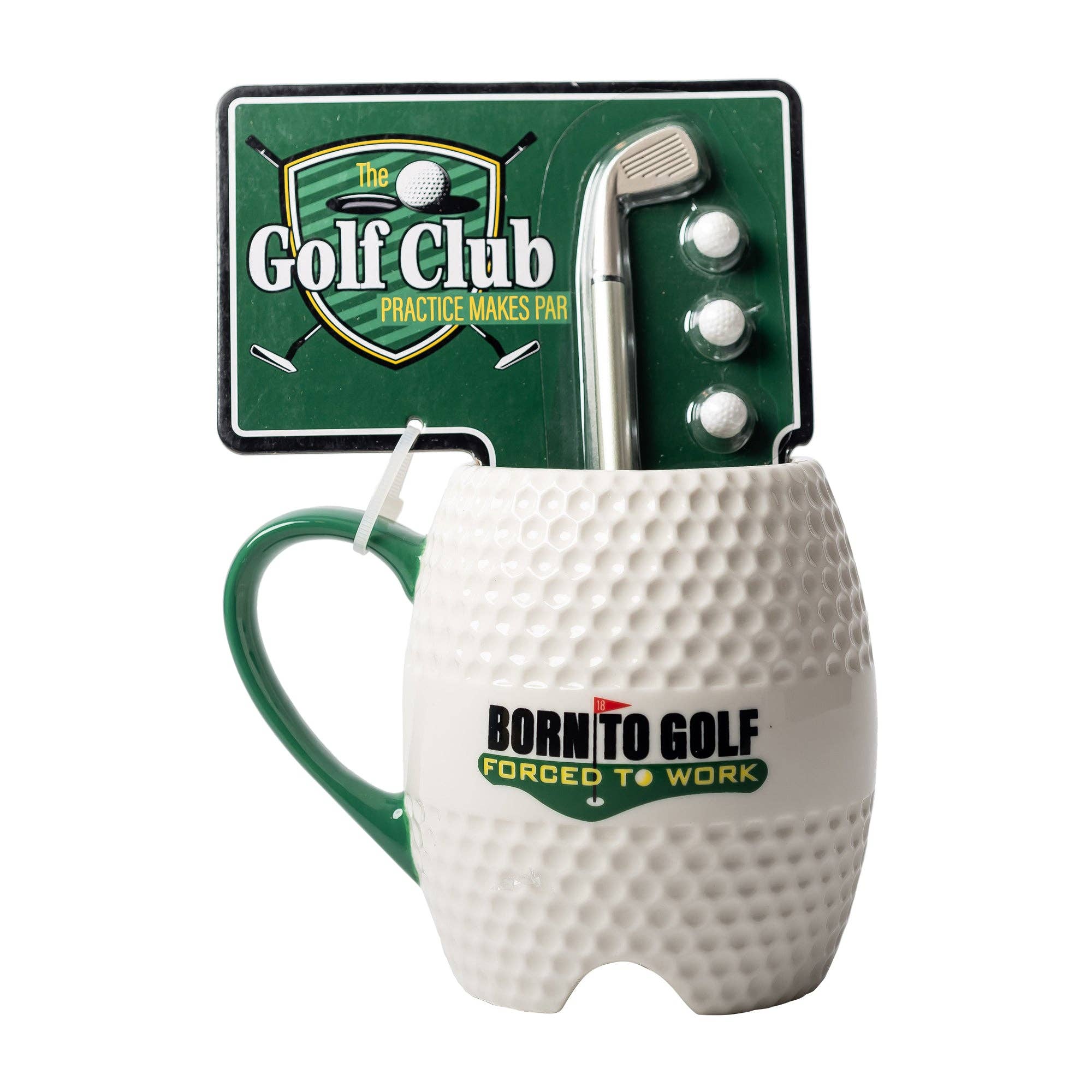 Born to Golf Mug & Pen Set