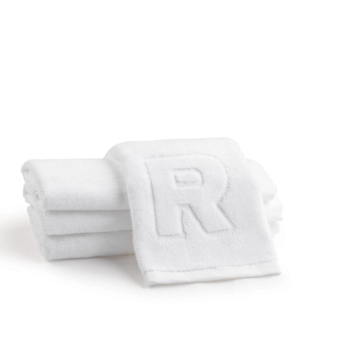 Initial Embossed Hand Towel