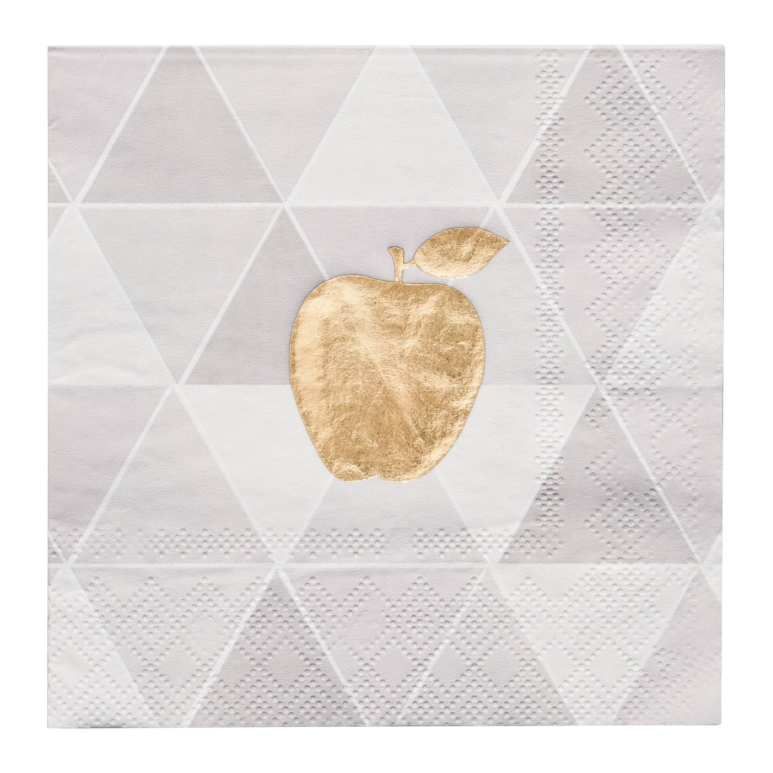 Golden Apple Cocktail Napkins