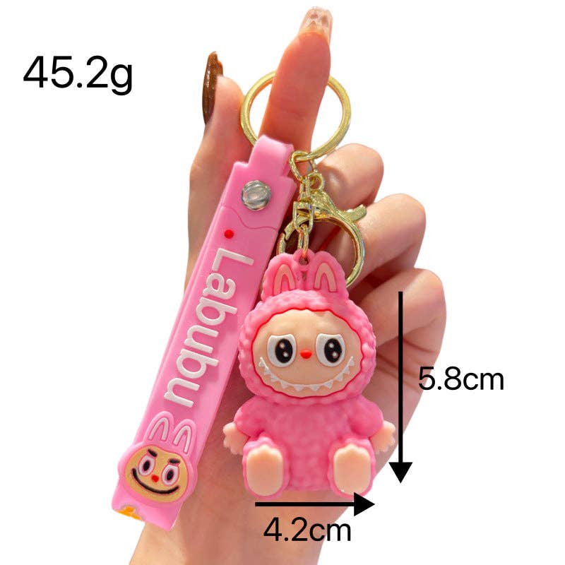 Labubu Silicone Keychain