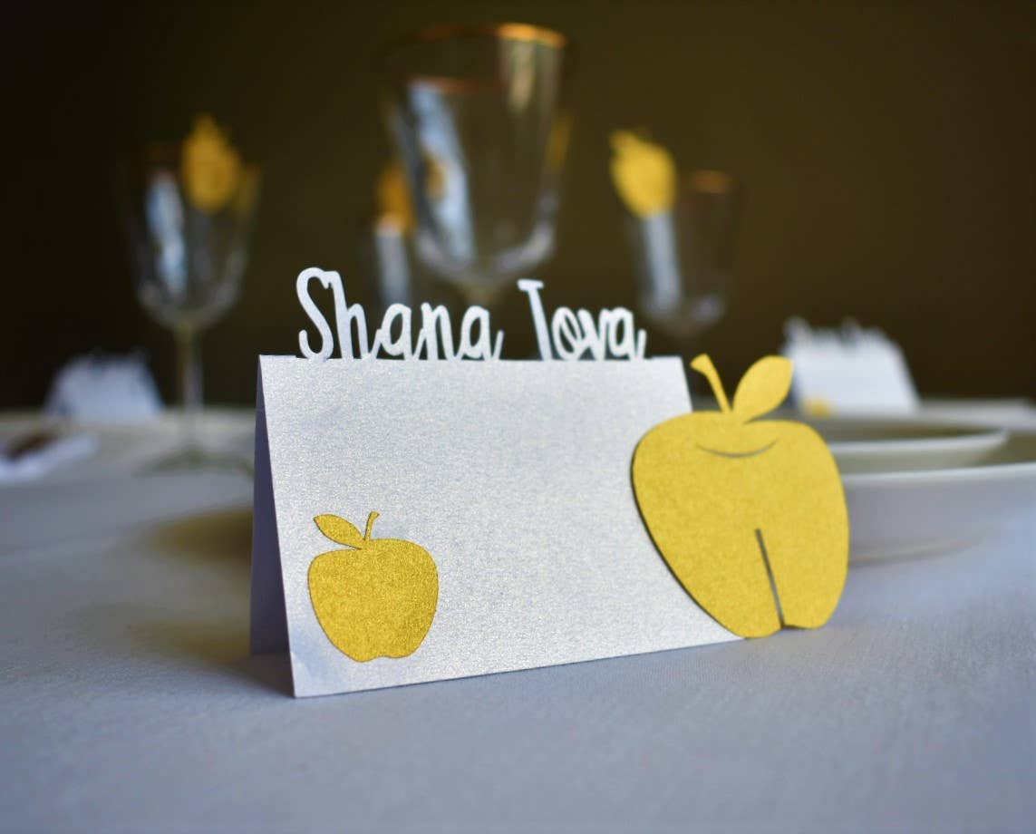 Apples wine glass add on