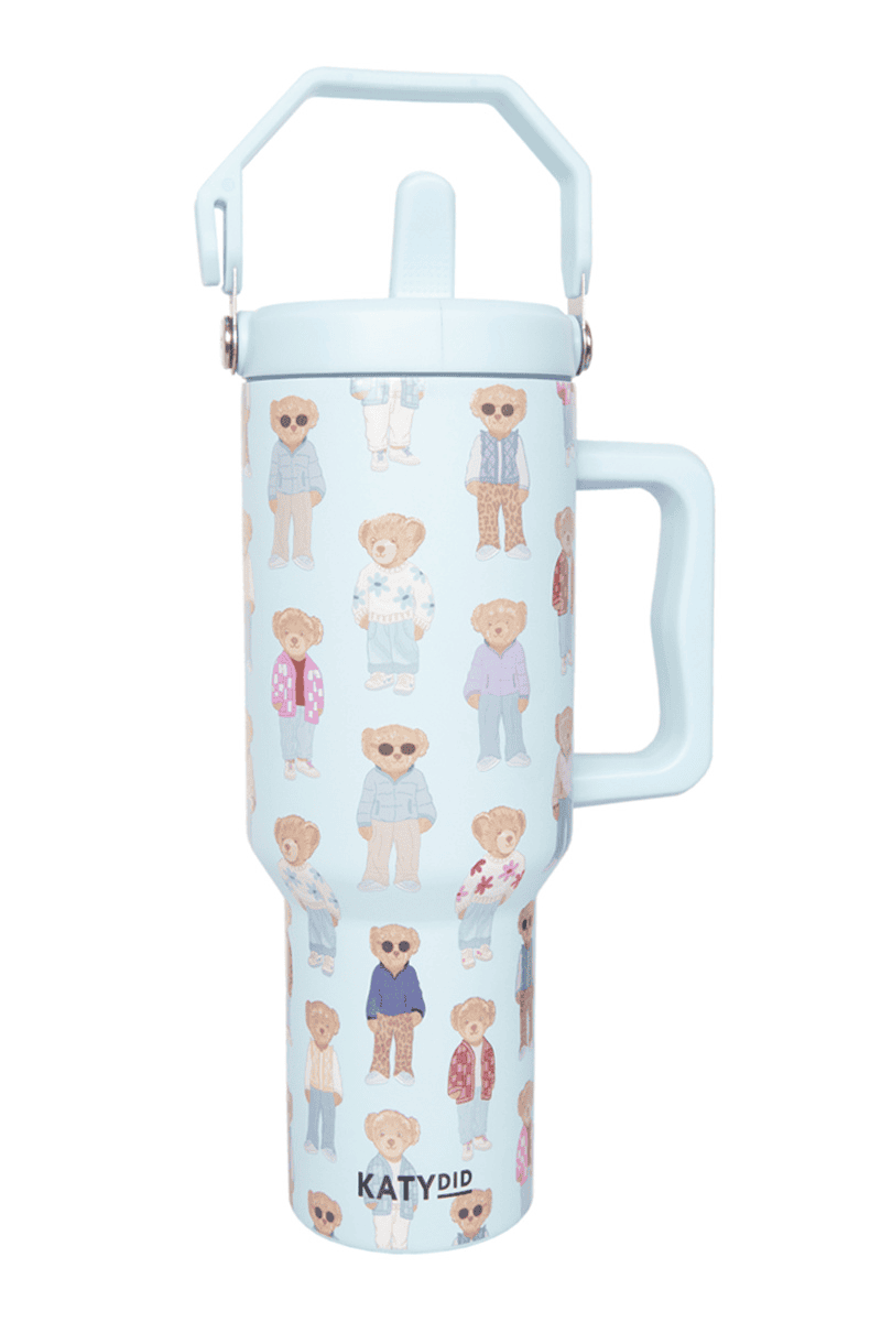 Bears Pattern Stainless Steel Tumbler