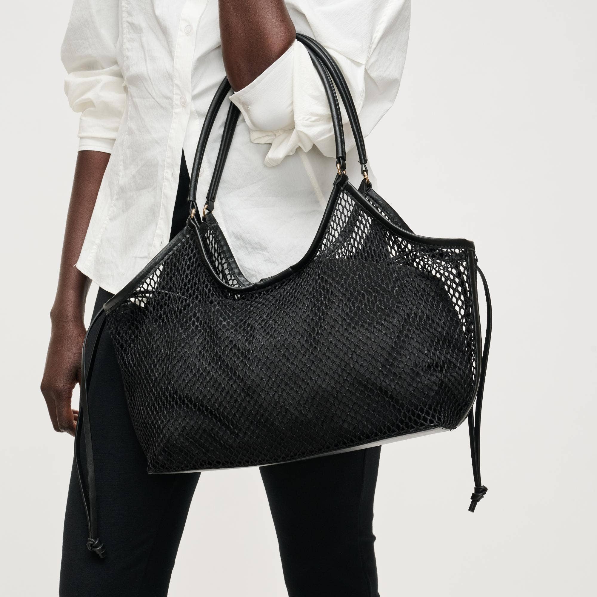 Mesh Tote - black