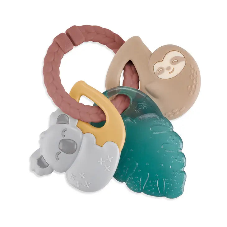TEETHER AND RATTLE -Tropical Keys Texture Ring