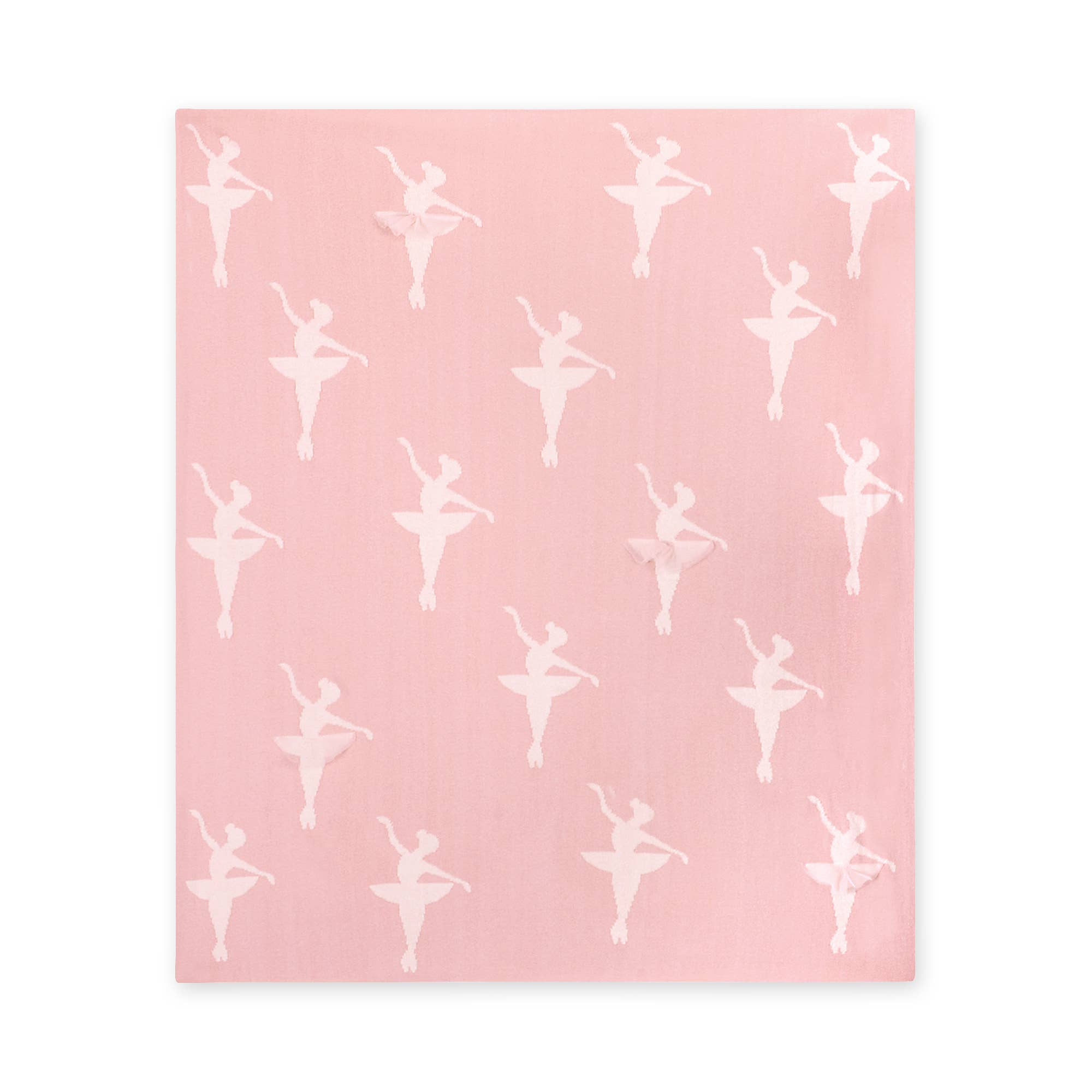 Ballerina Tutu 3D - Jacquard Sweater Knit Baby Blankets