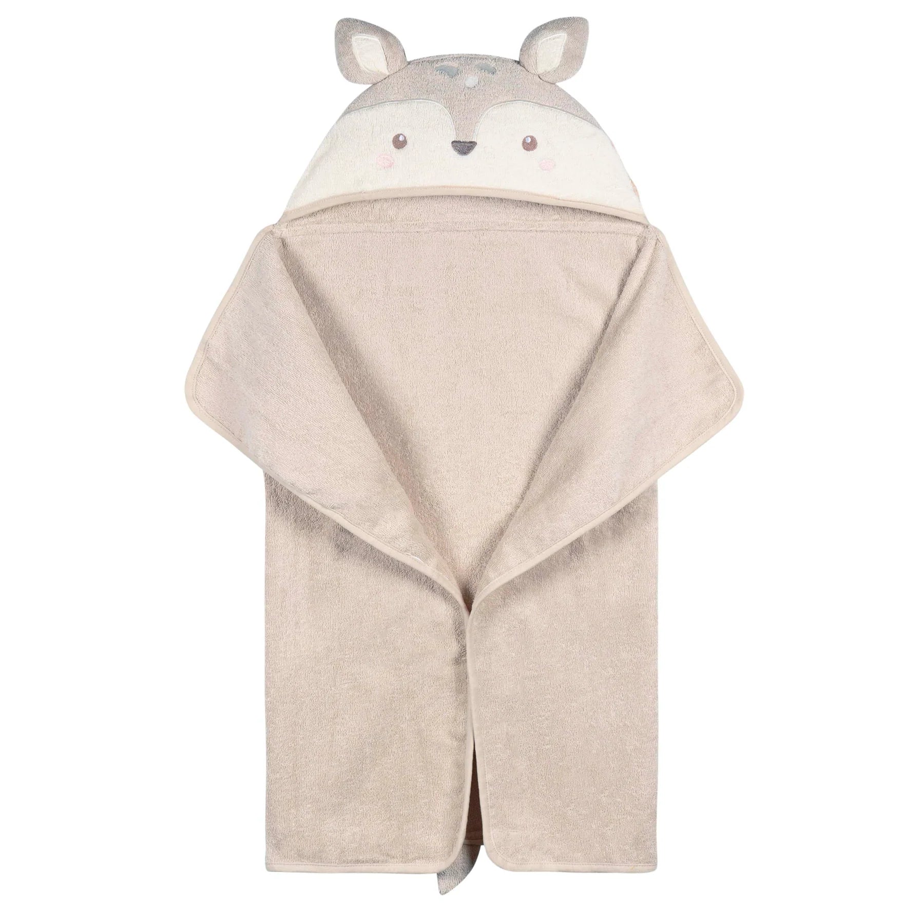 Baby Hooded Towel - Tan