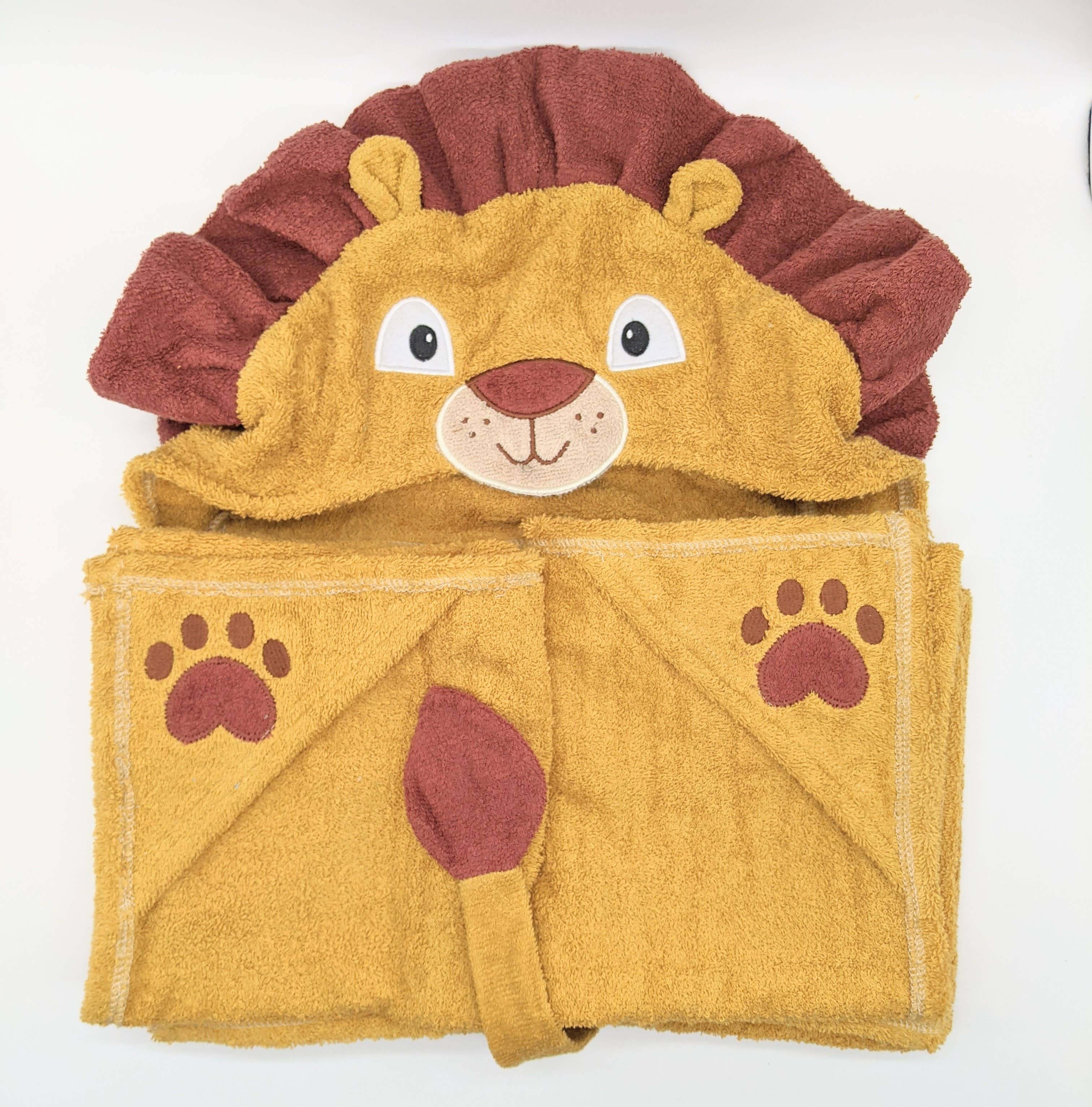 Personalized hooded towel - Lion