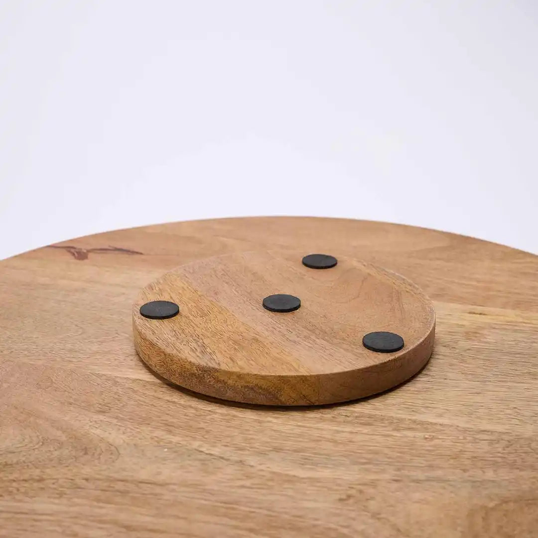 Mudpie WOOD BOARD - CHARCUTERIE LAZY SUSAN