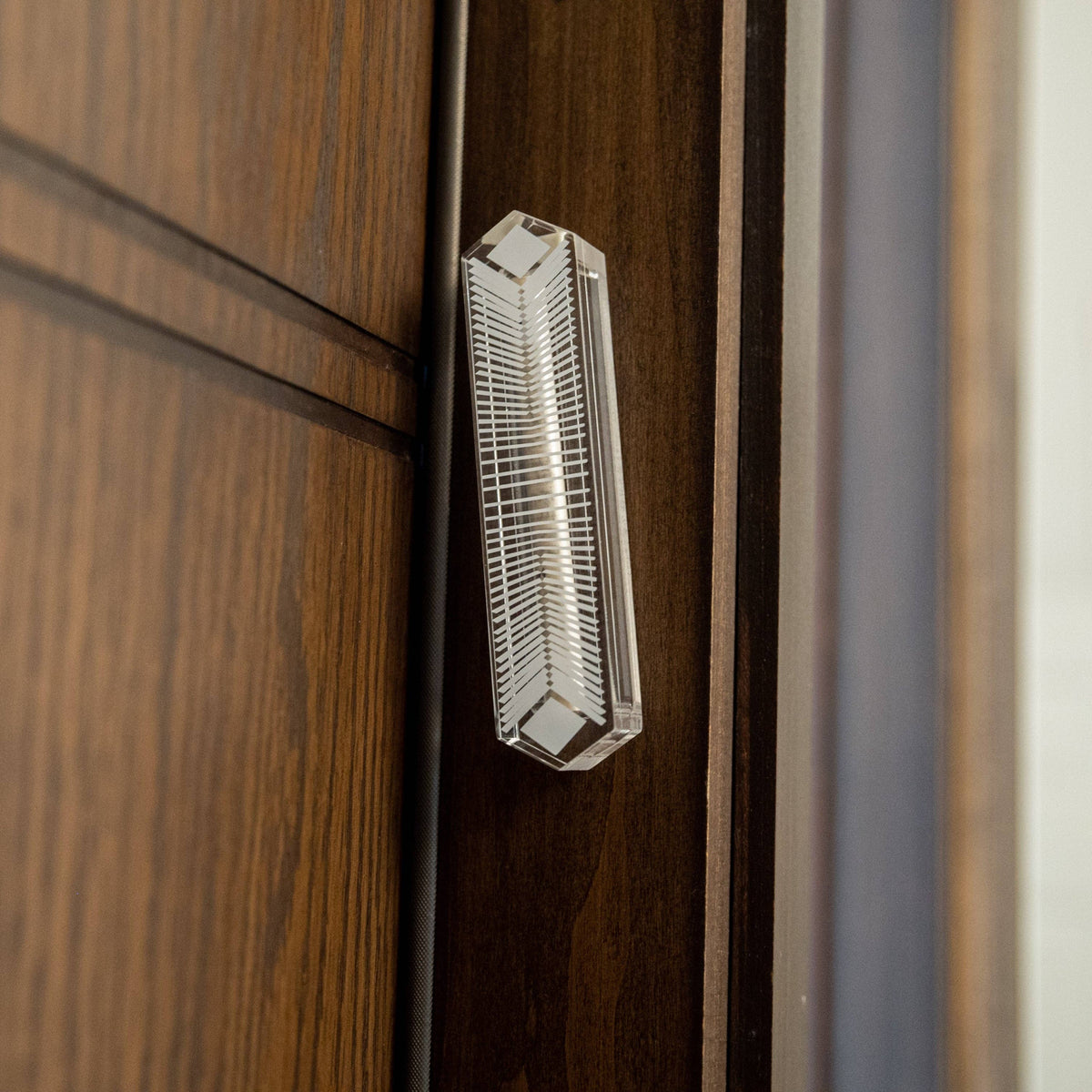 White striped Mezuzah