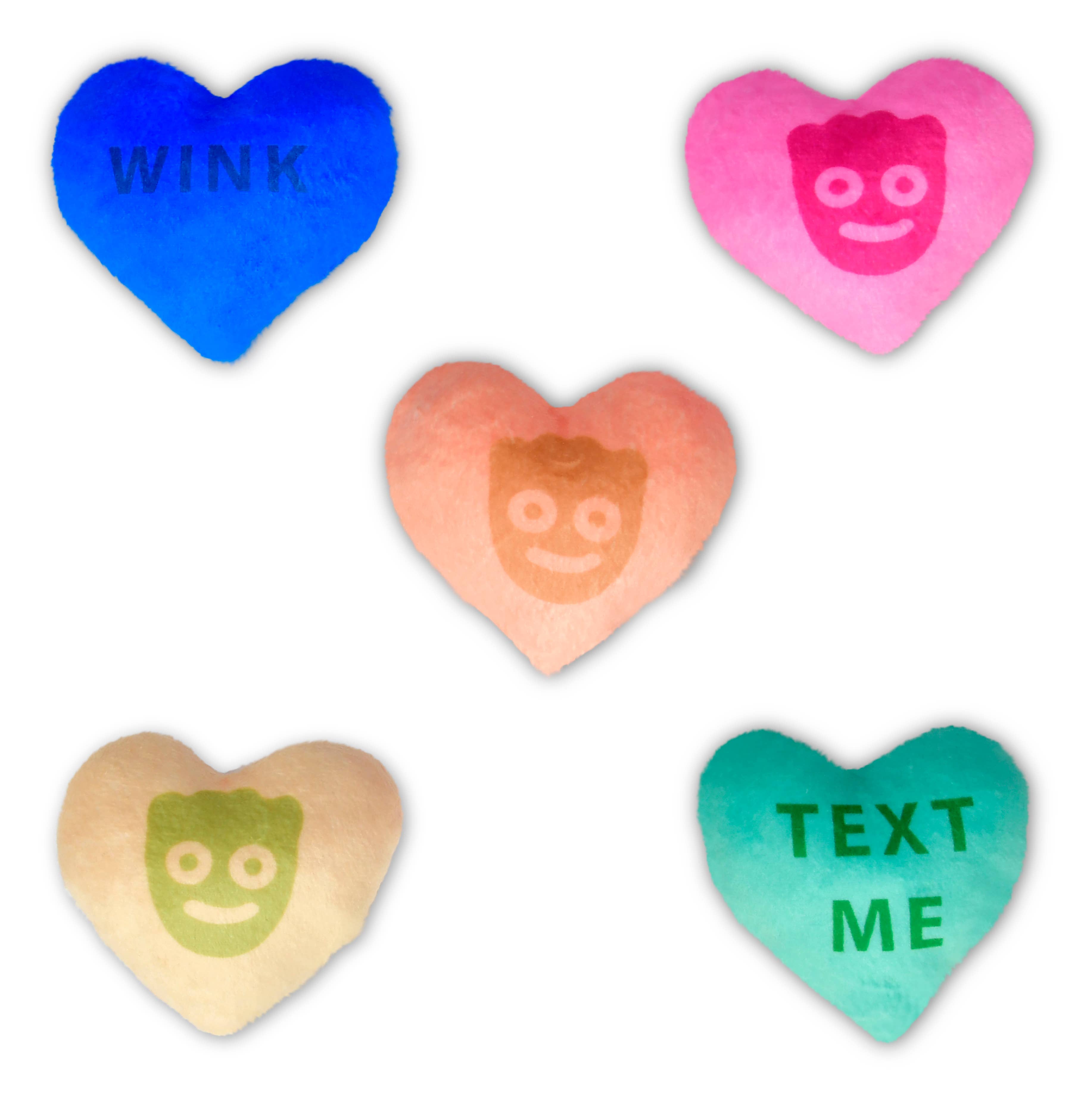 Sour patch kids sweethearts packaging plush