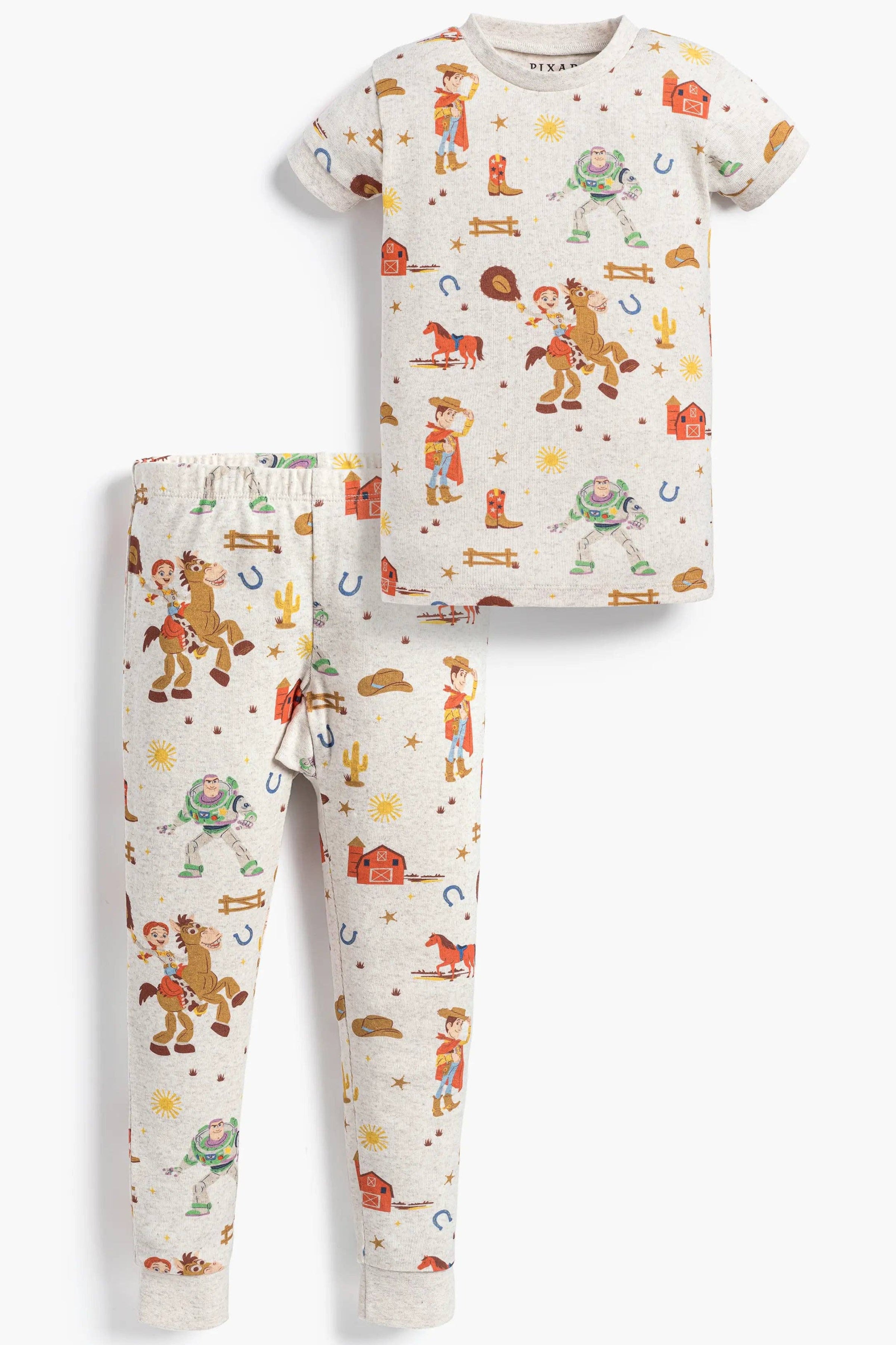 Short Sleeve Two-Piece Pajama Toy Story Western Friends