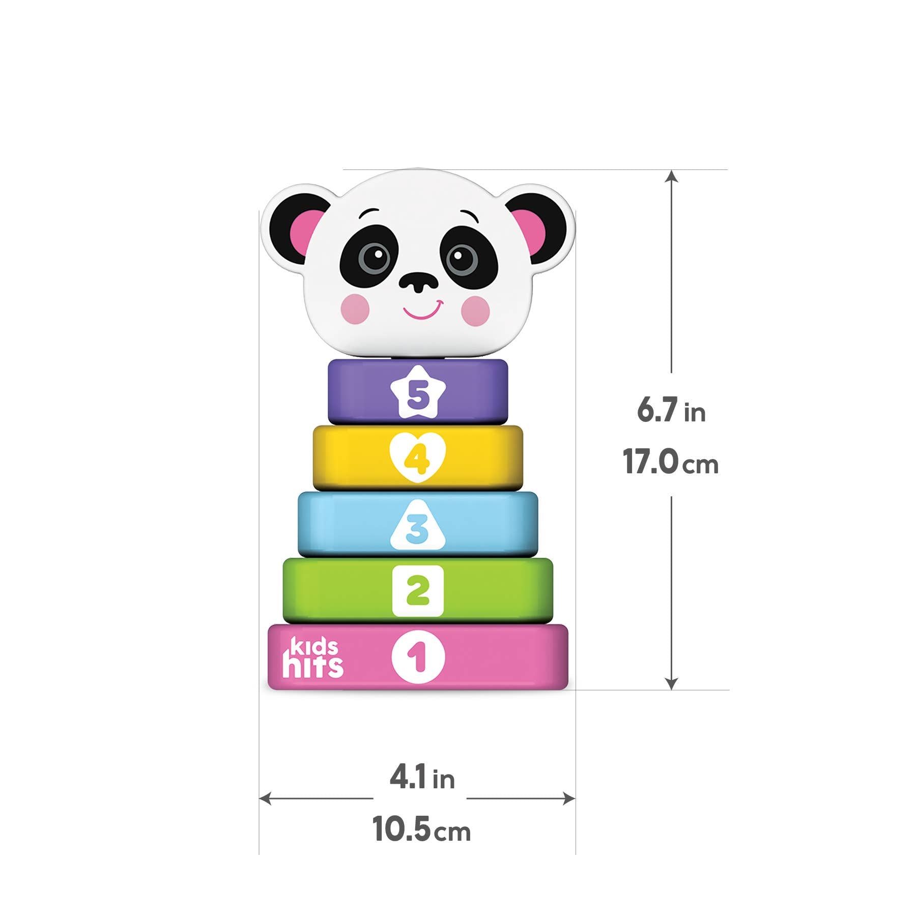 Panda Wooden Stack and Play